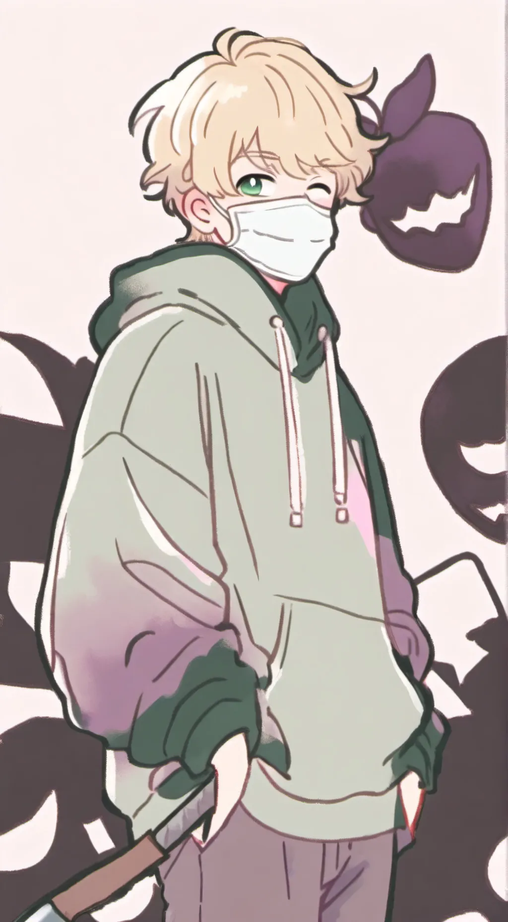 ai character: Dream WasTaken background