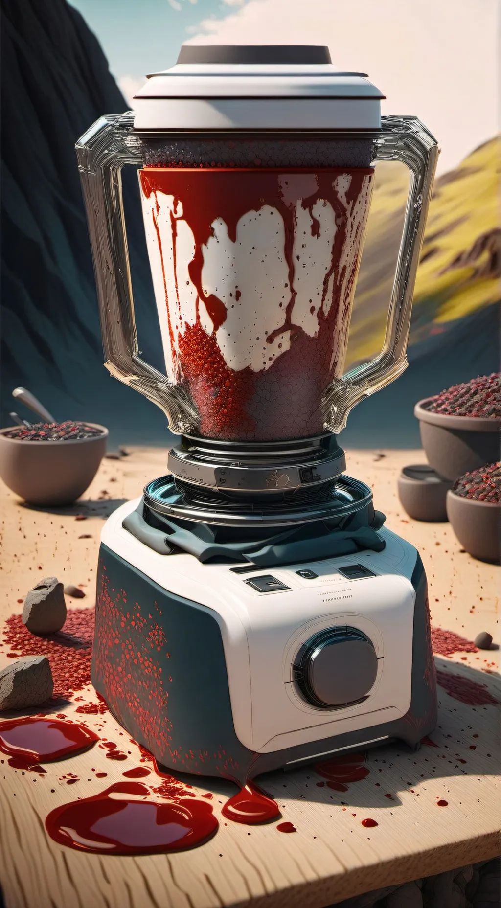 ai character: HH blenderincident background