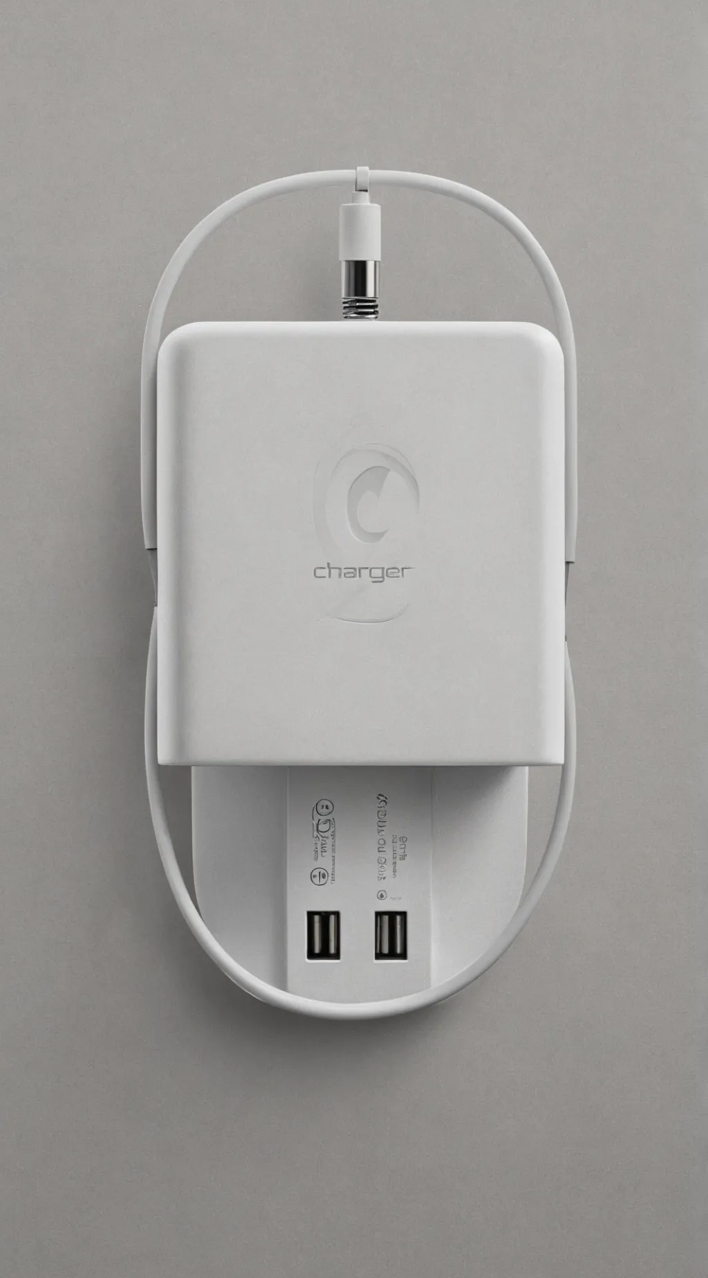 ai character: chargeing port background