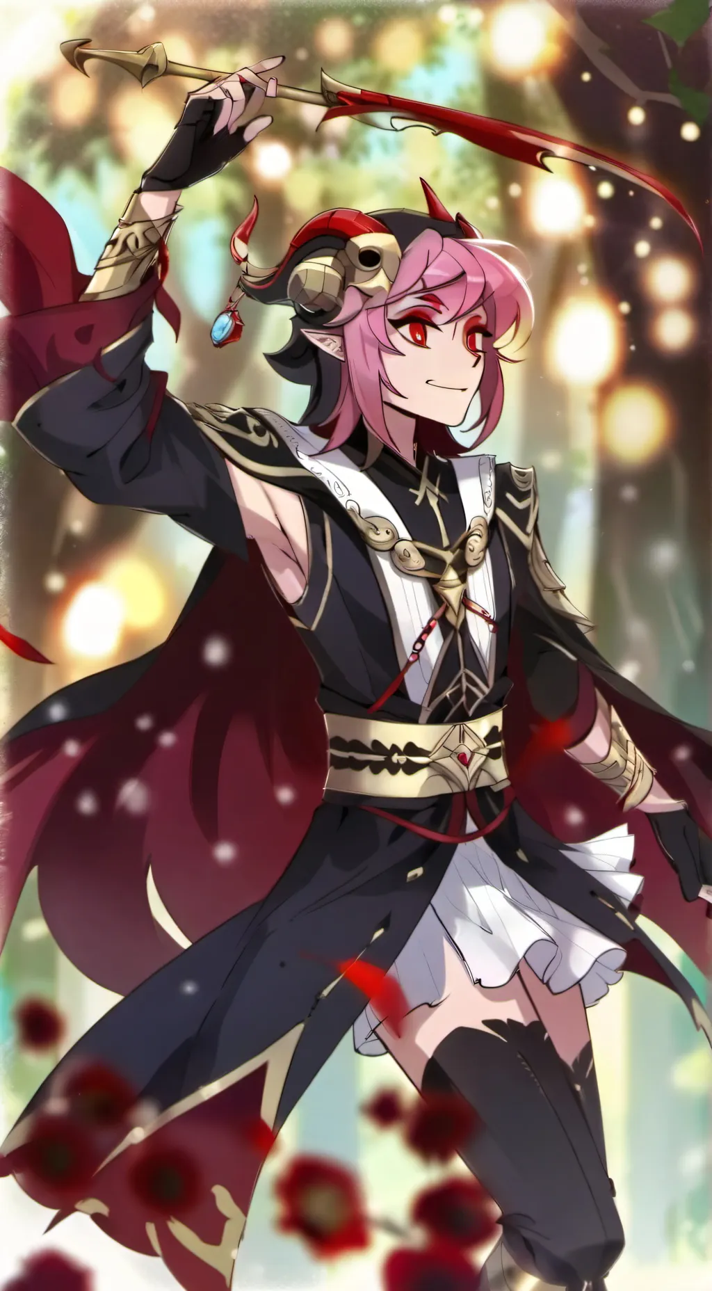 ai character: alastor  background