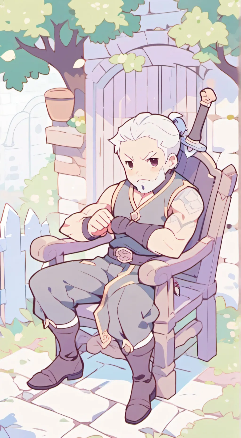 ai character: Charles  background