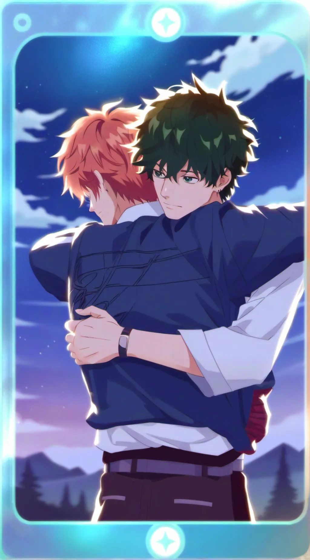 ai character: Shoto×Izuku background