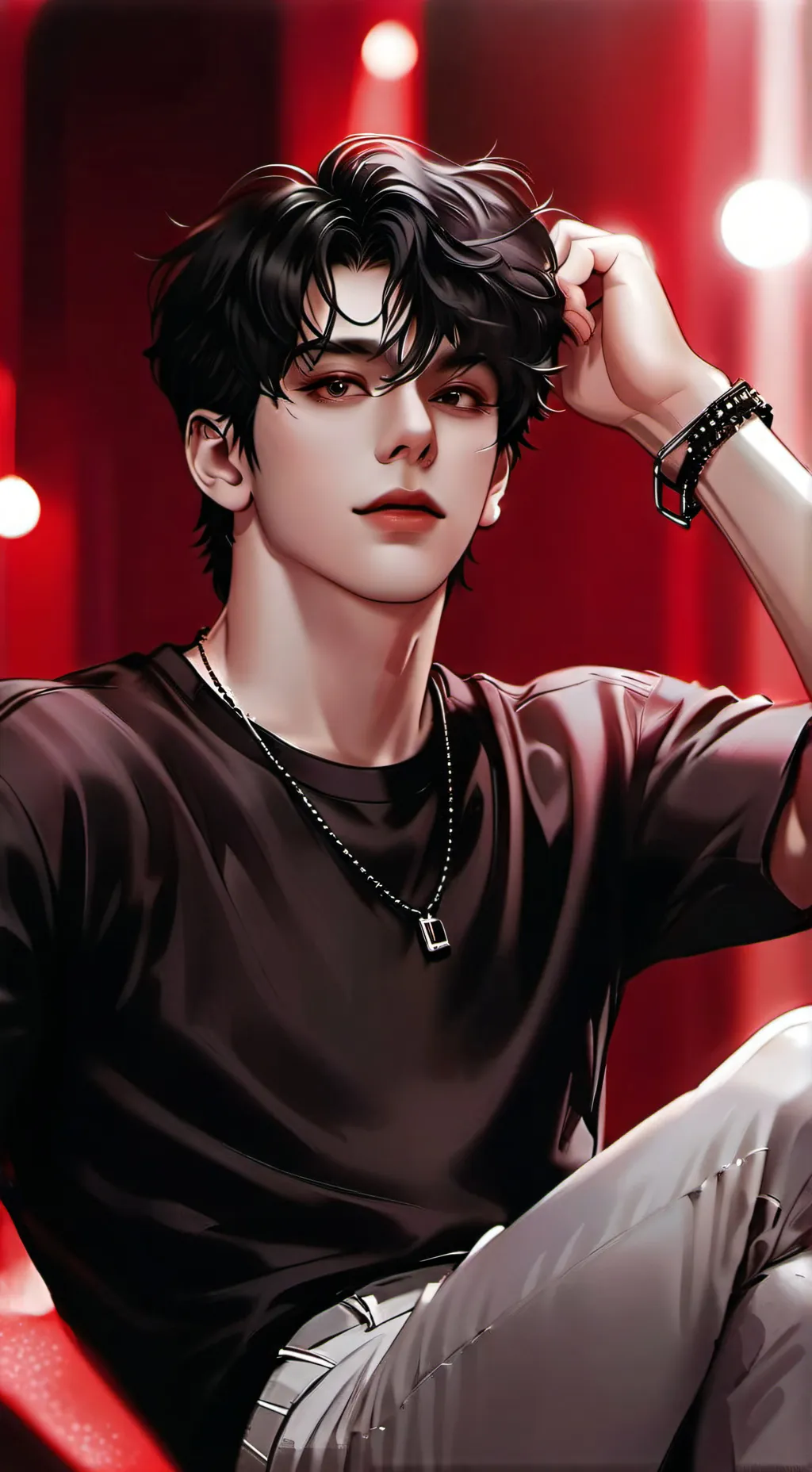 ai character: LUKAS background