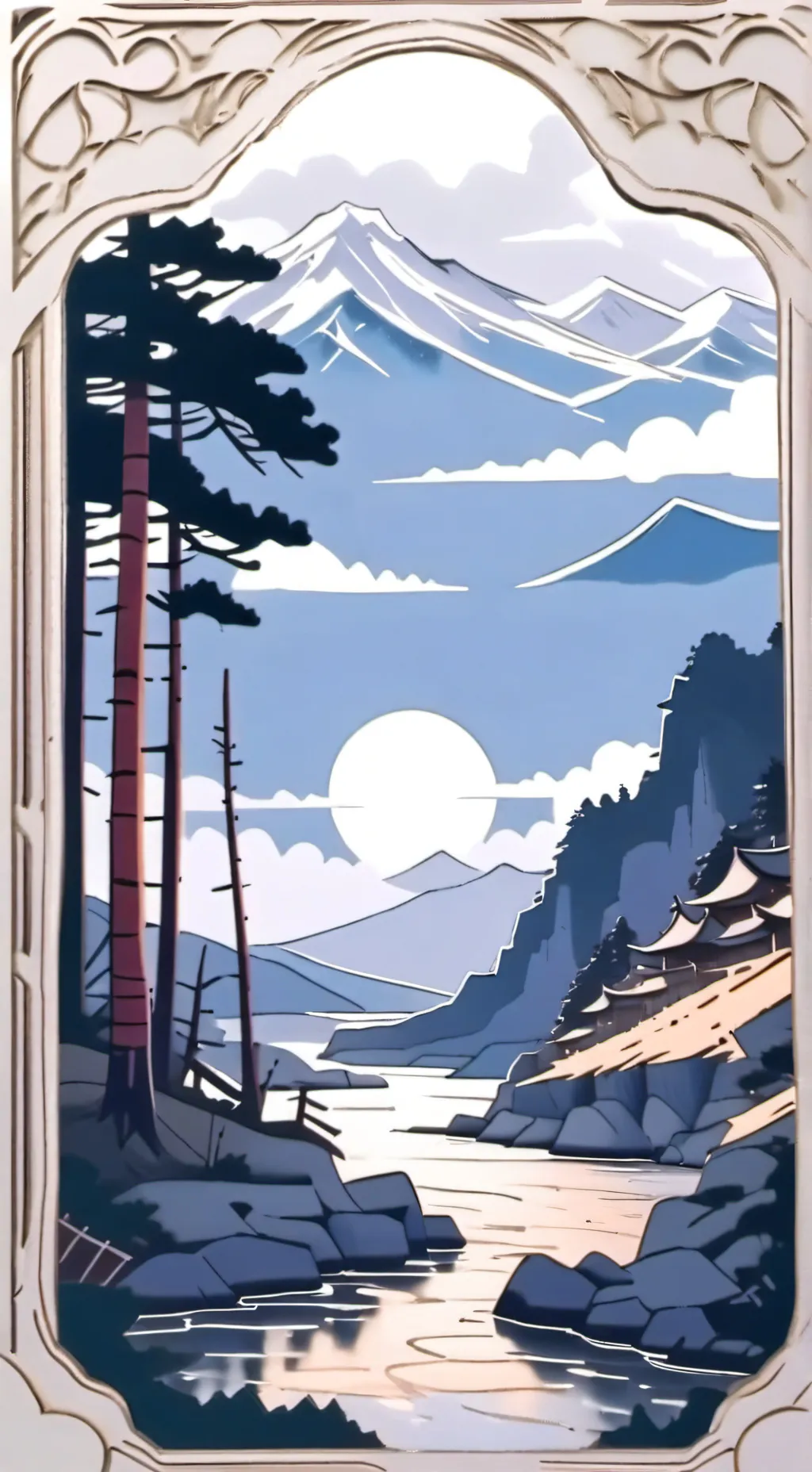 ai character: pico de madera  background