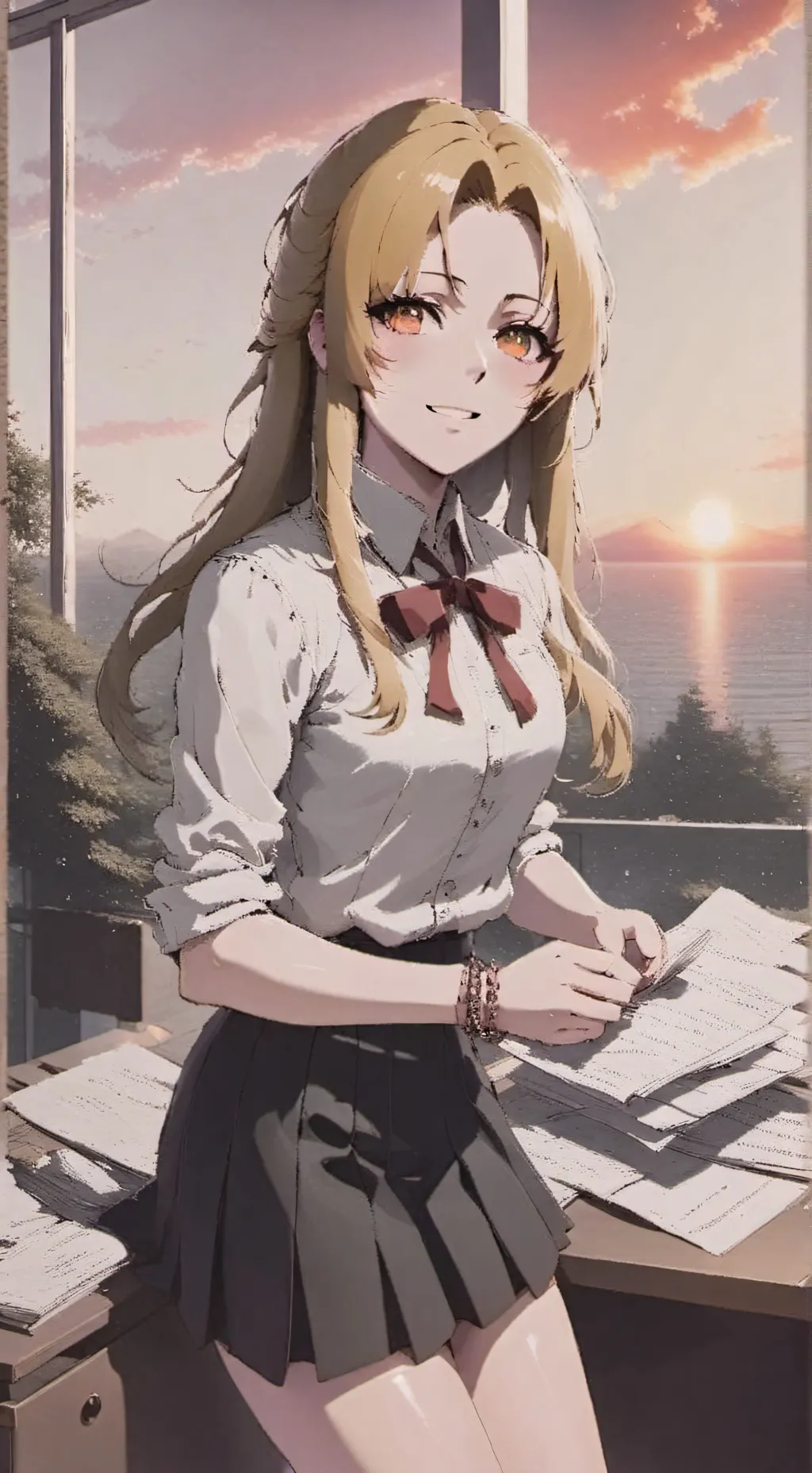 ai character: Himari background