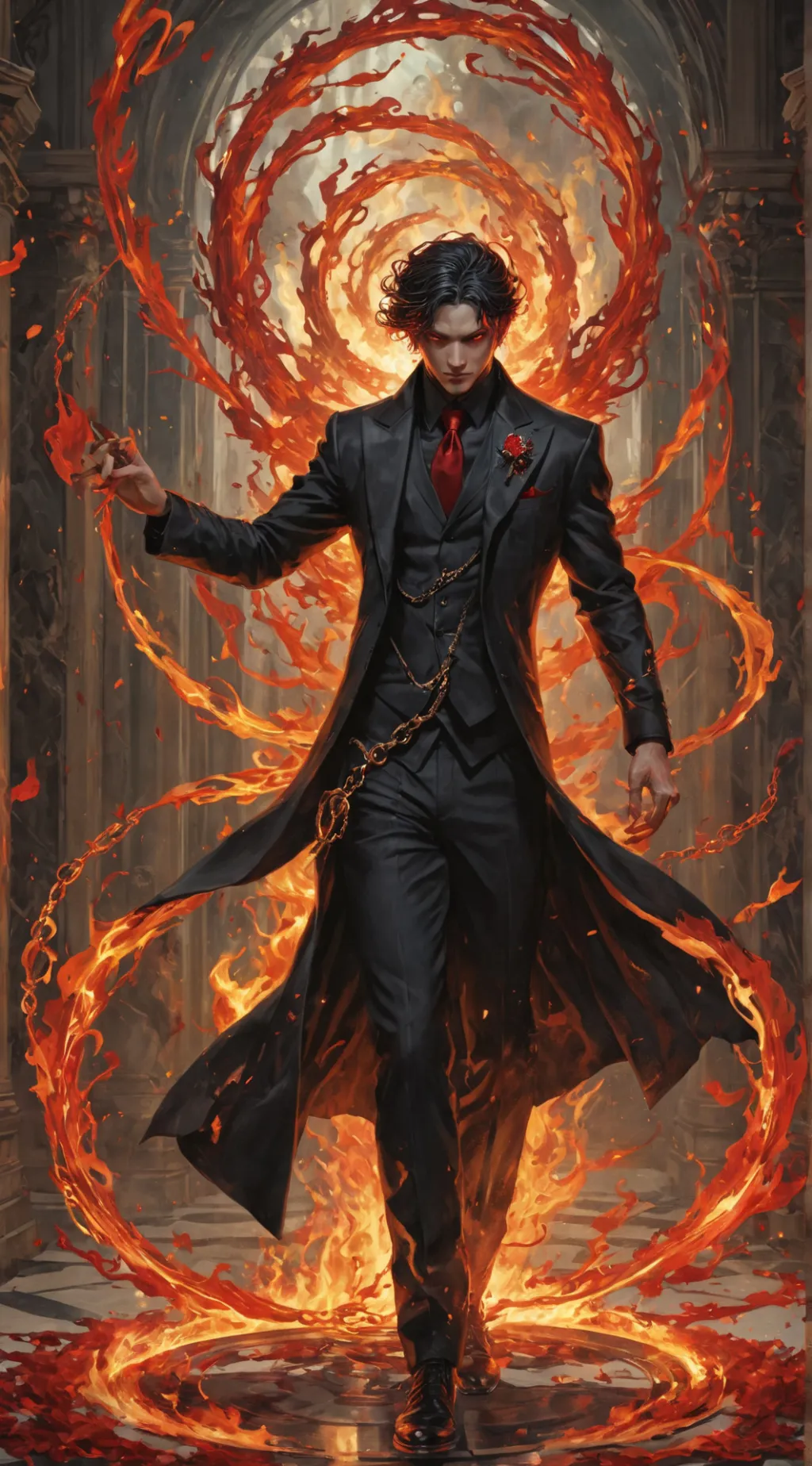 ai character: Cain background