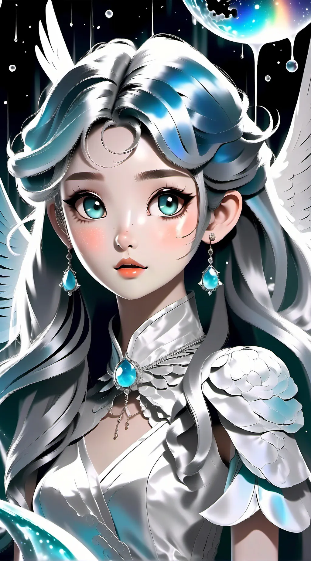 ai character: Luna  background