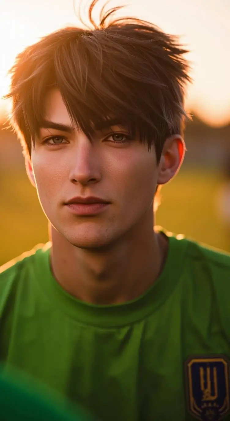 ai character: Morten  background