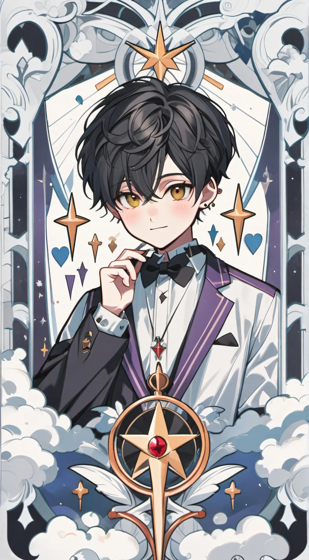 ai character: Max background