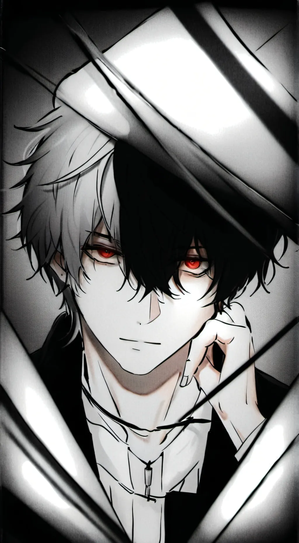 ai character: Caleb🏳️‍🌈 background