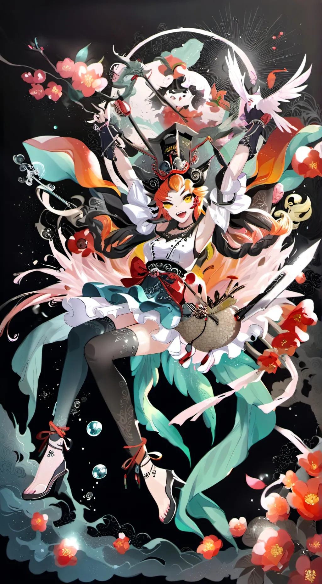 ai character: KYN but younger background