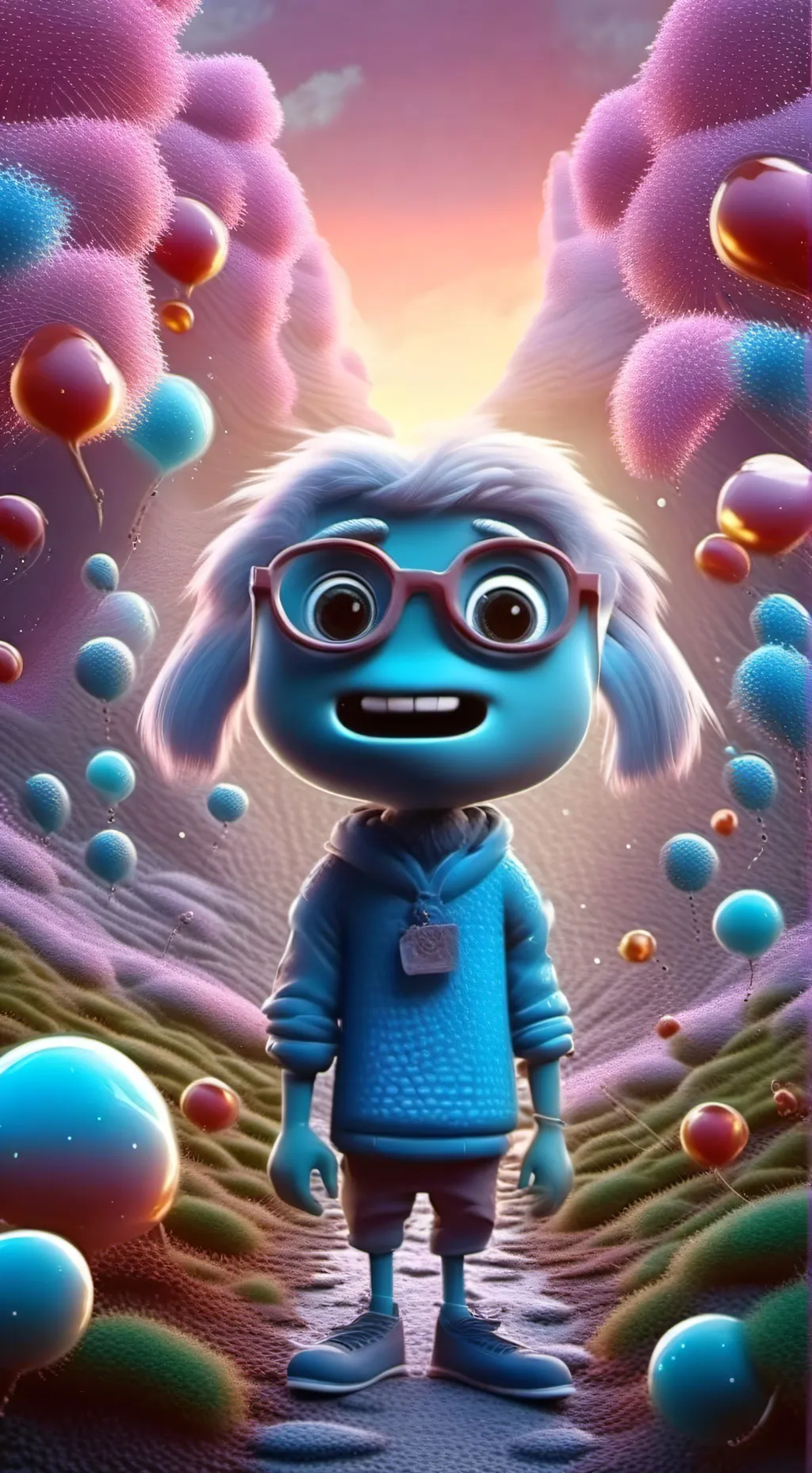 ai character: sus elf background