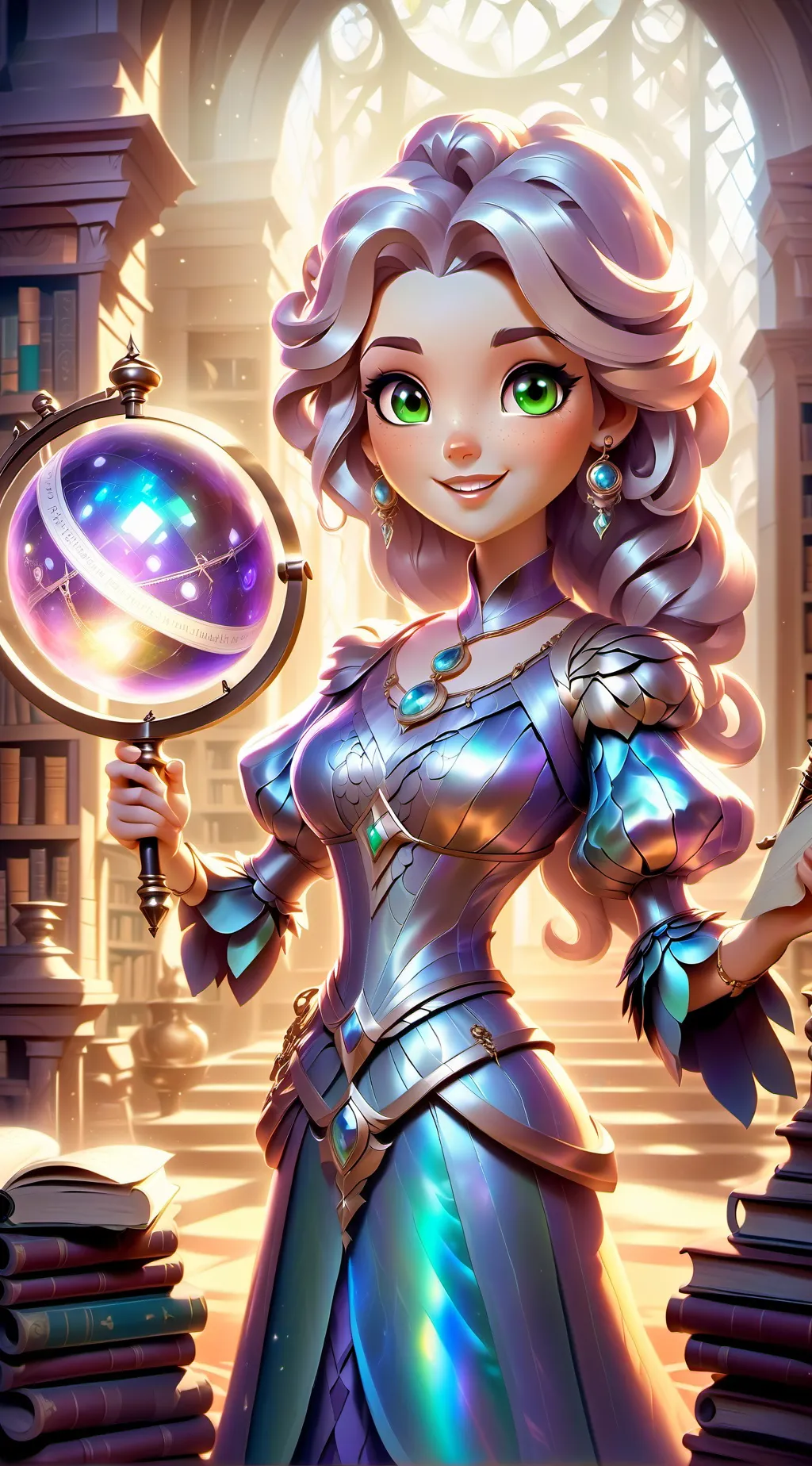 ai character: lily the sia background