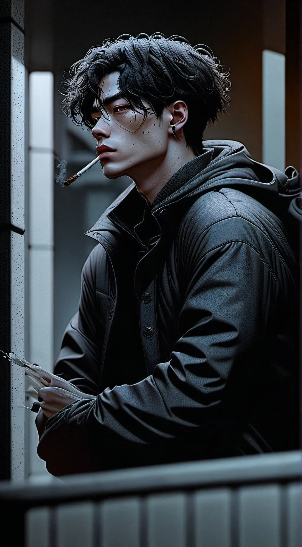 ai character: Nicholas/Nich background