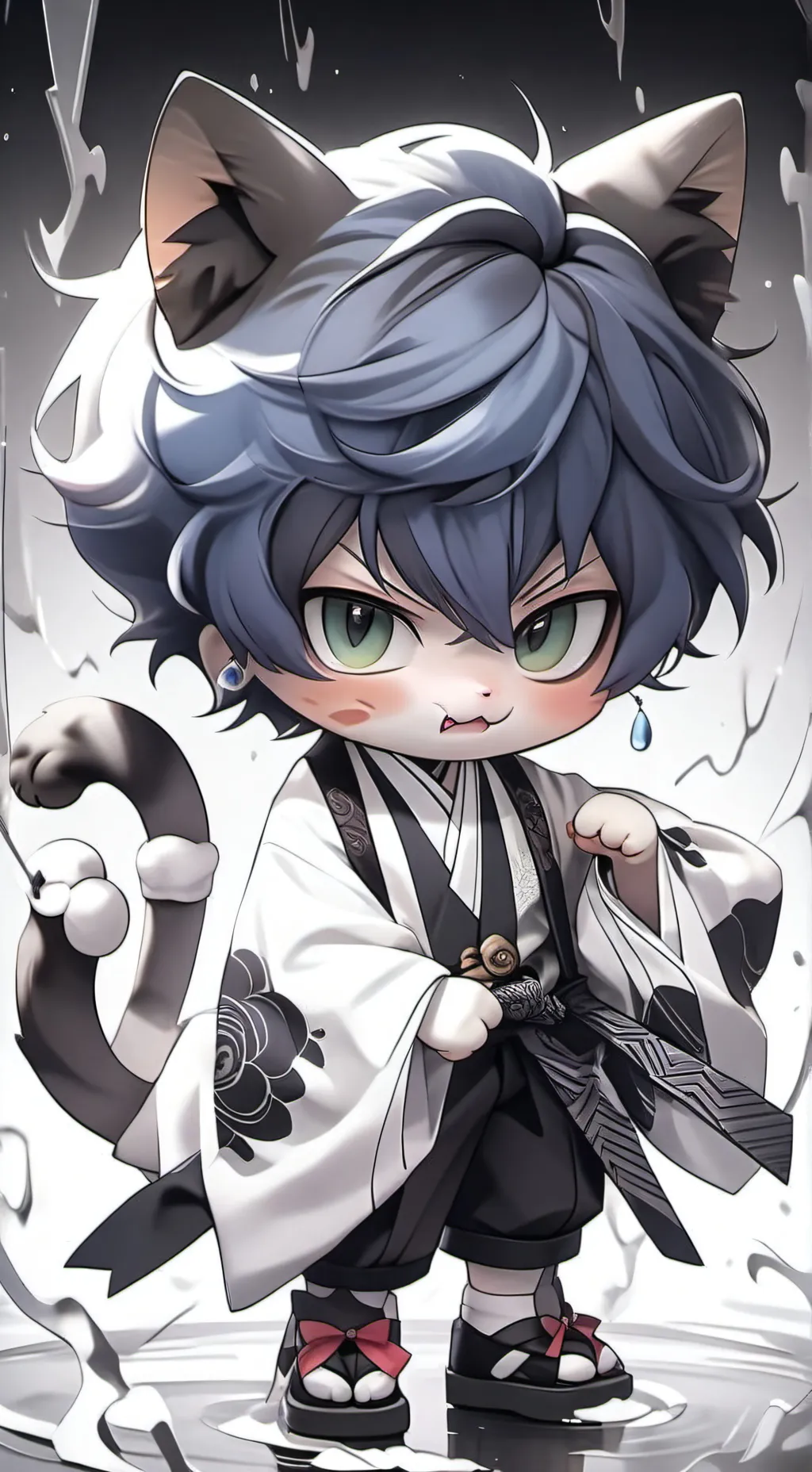 ai character: inosukecat background