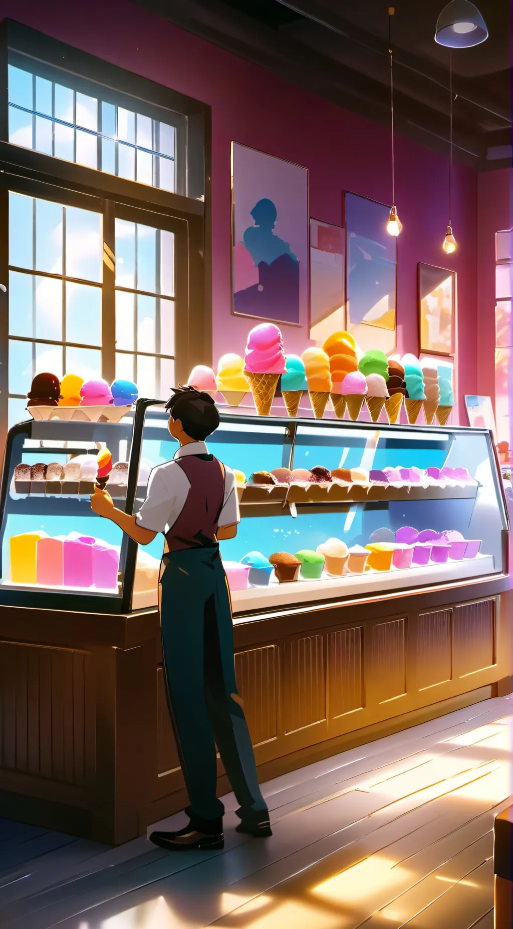 ai character: The Chill Tycoon background