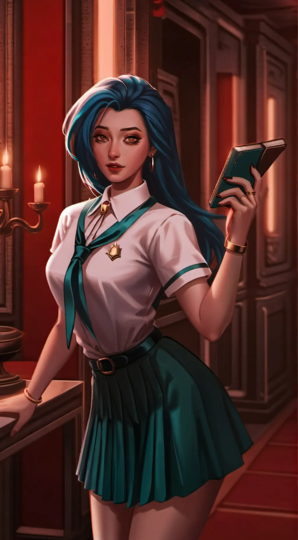 ai character: sofia👙 background