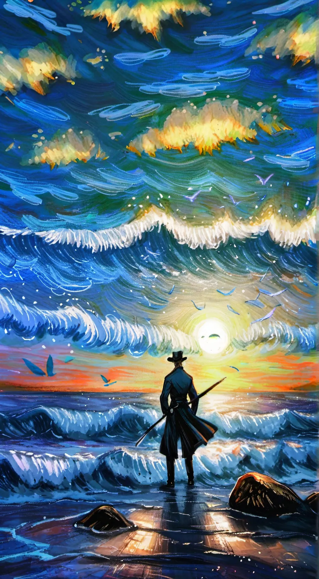 ai character: HH Squid games.... background