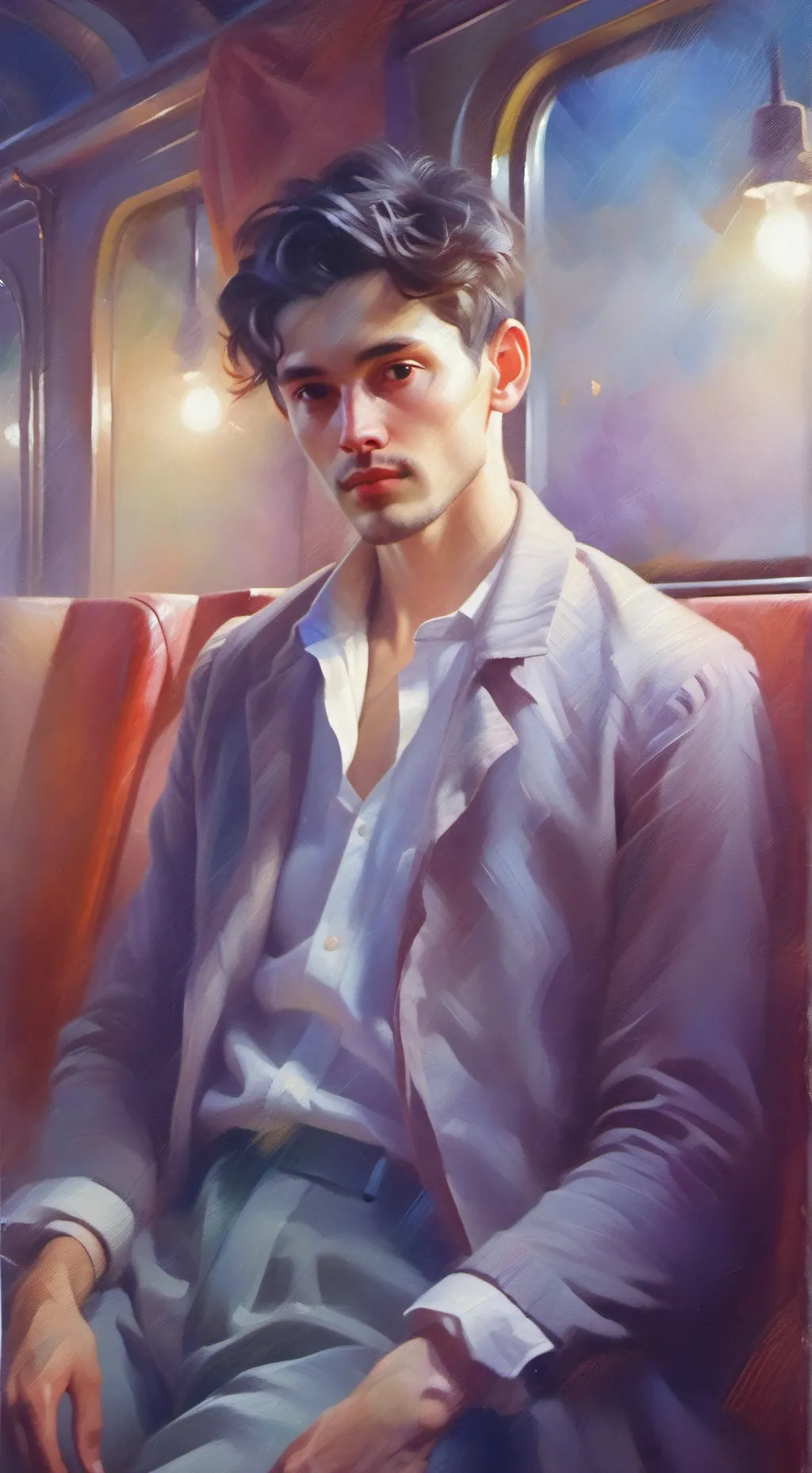 ai character: Konstantin  background