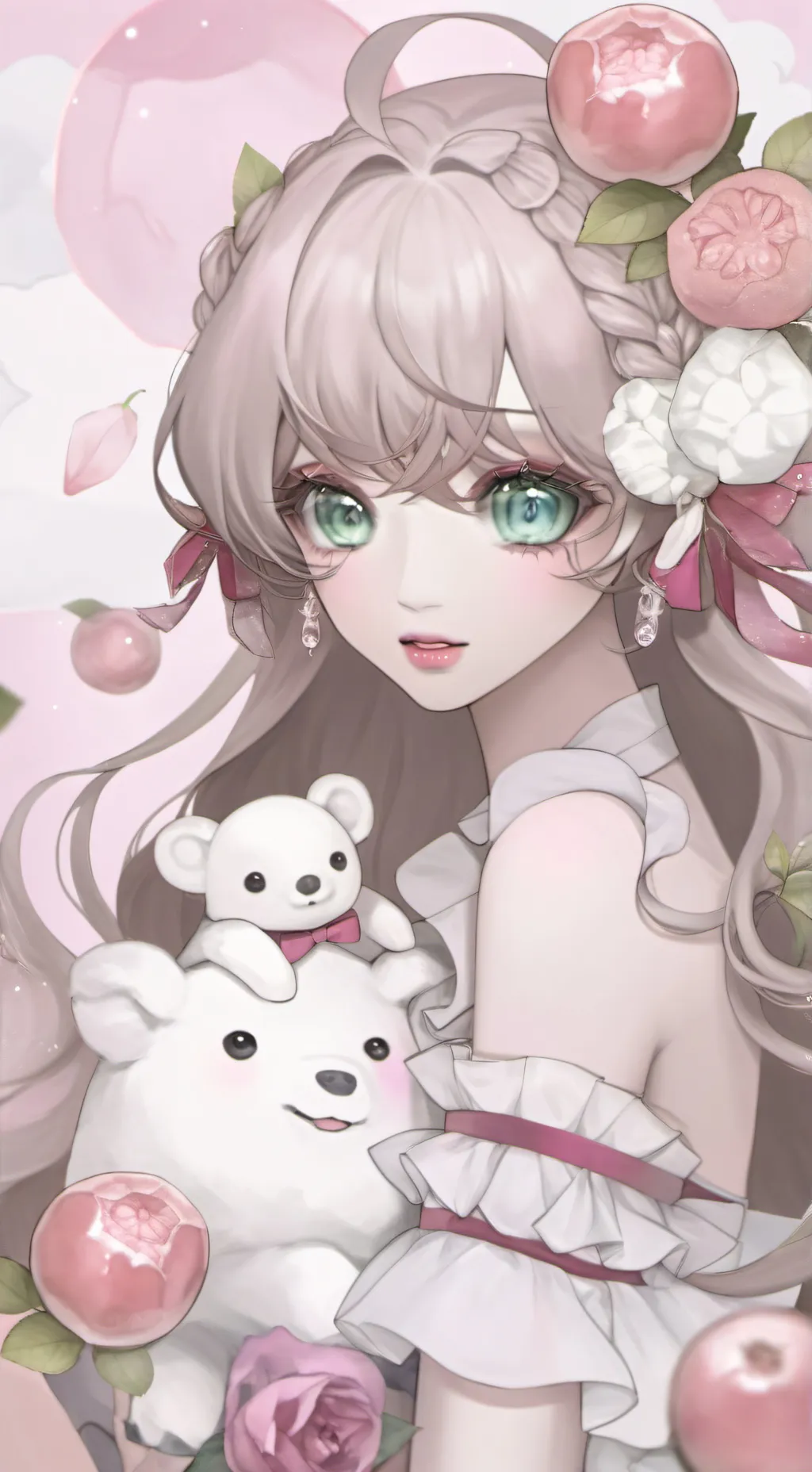 ai character: luna background