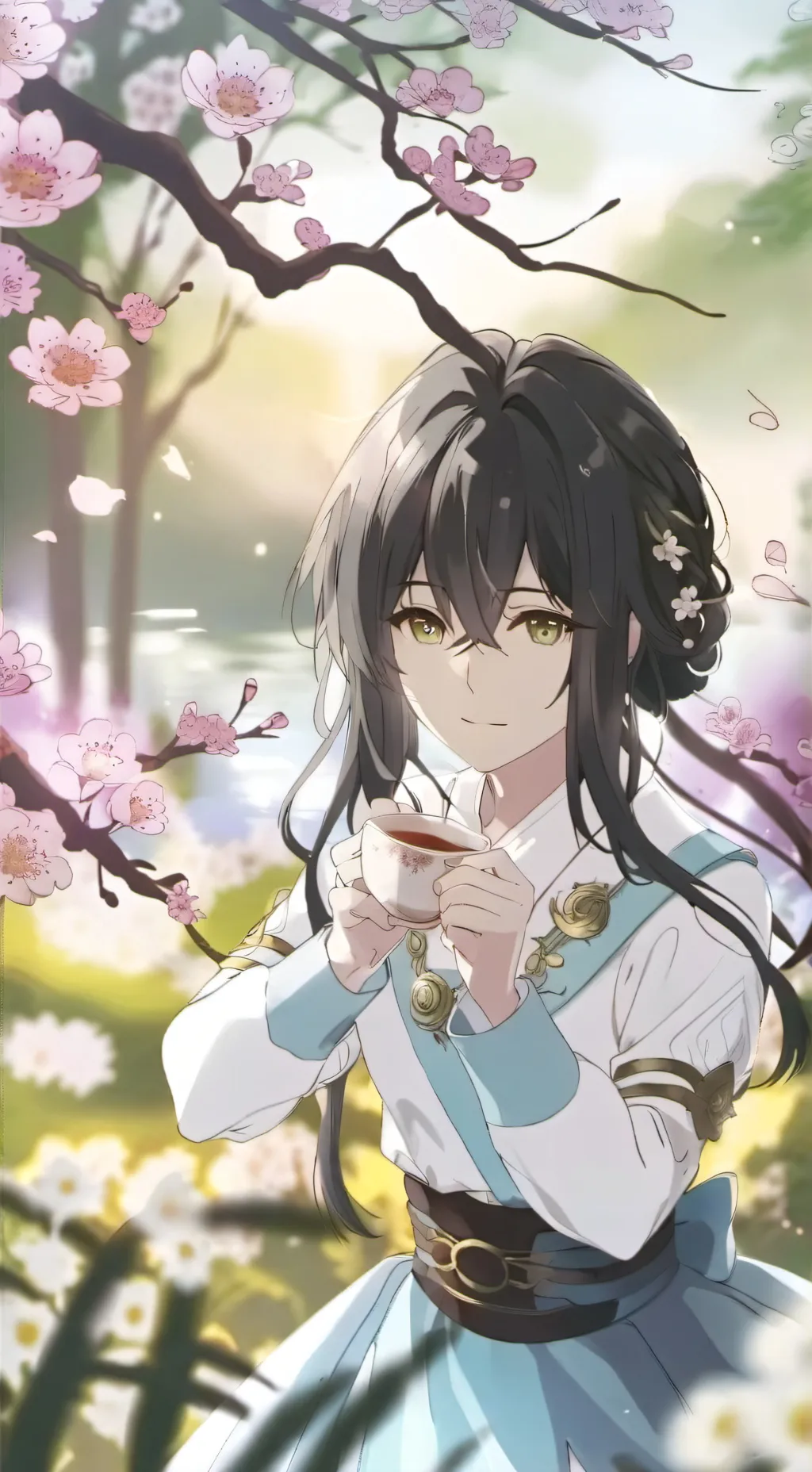 ai character: Mika background