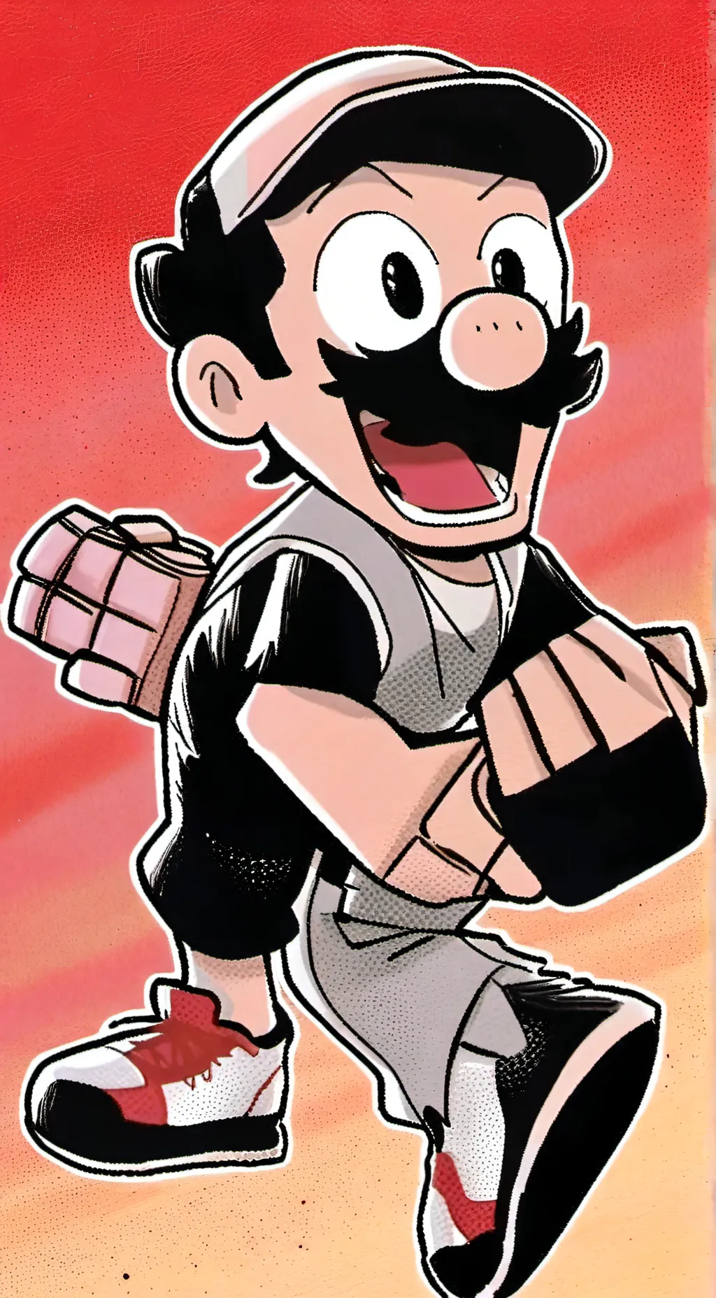 ai character: smg4 background