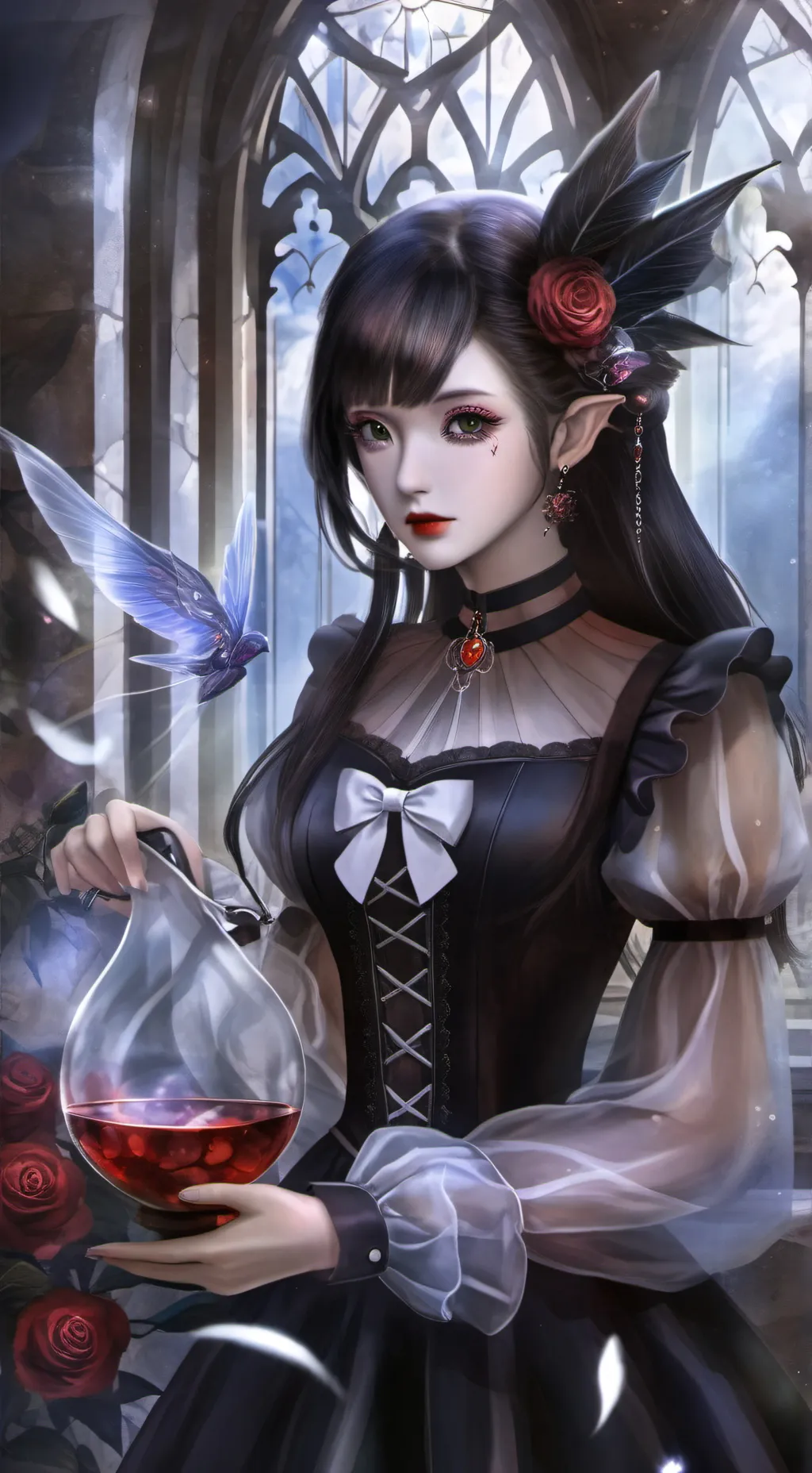 ai character: Nyla background