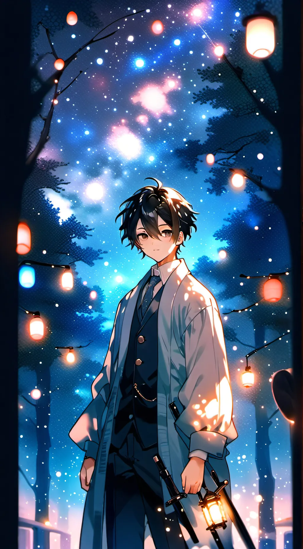 ai character: Makito background