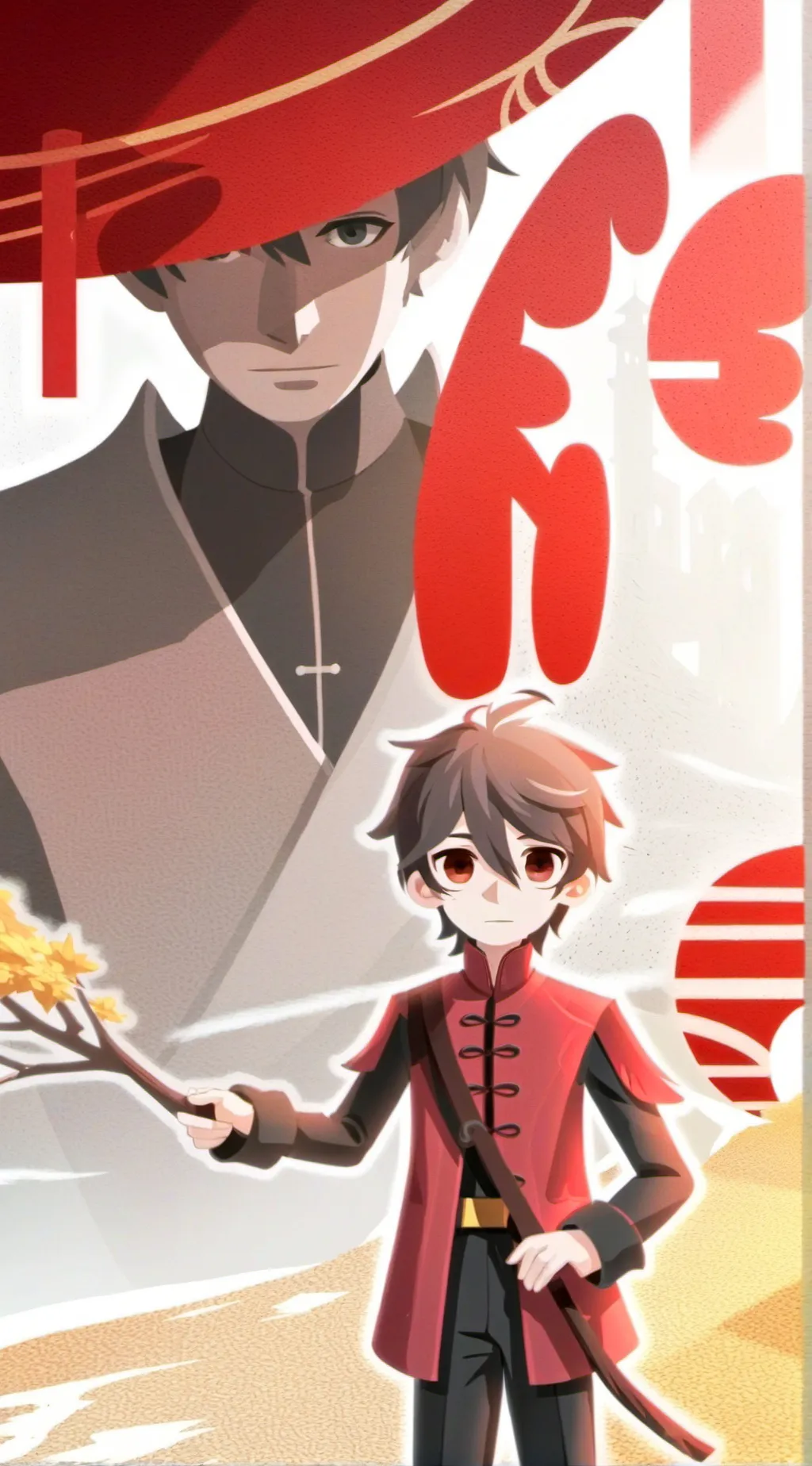 ai character: KJ AND HIS FRIENDS background