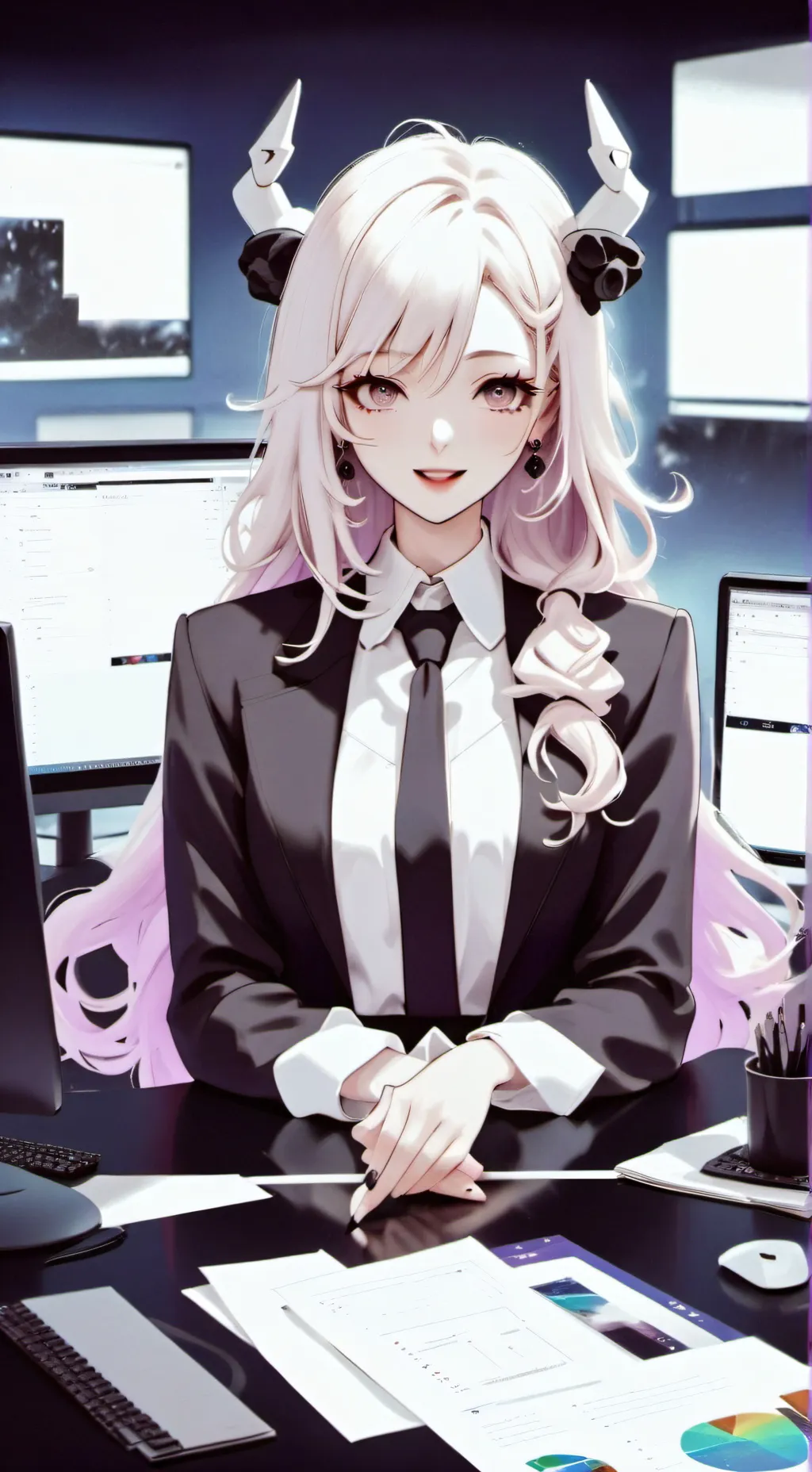 ai character: Himiko background