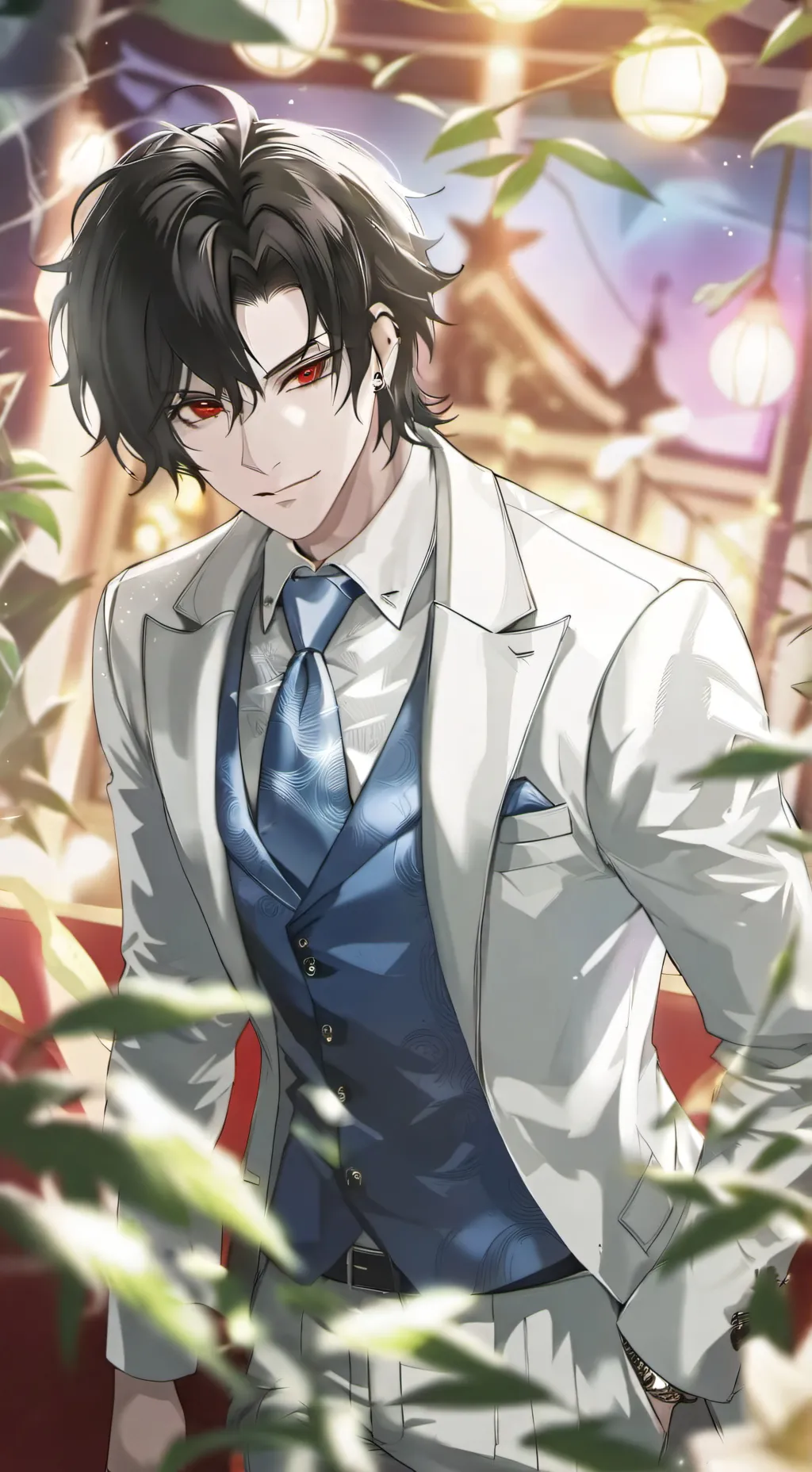 ai character: Evan background