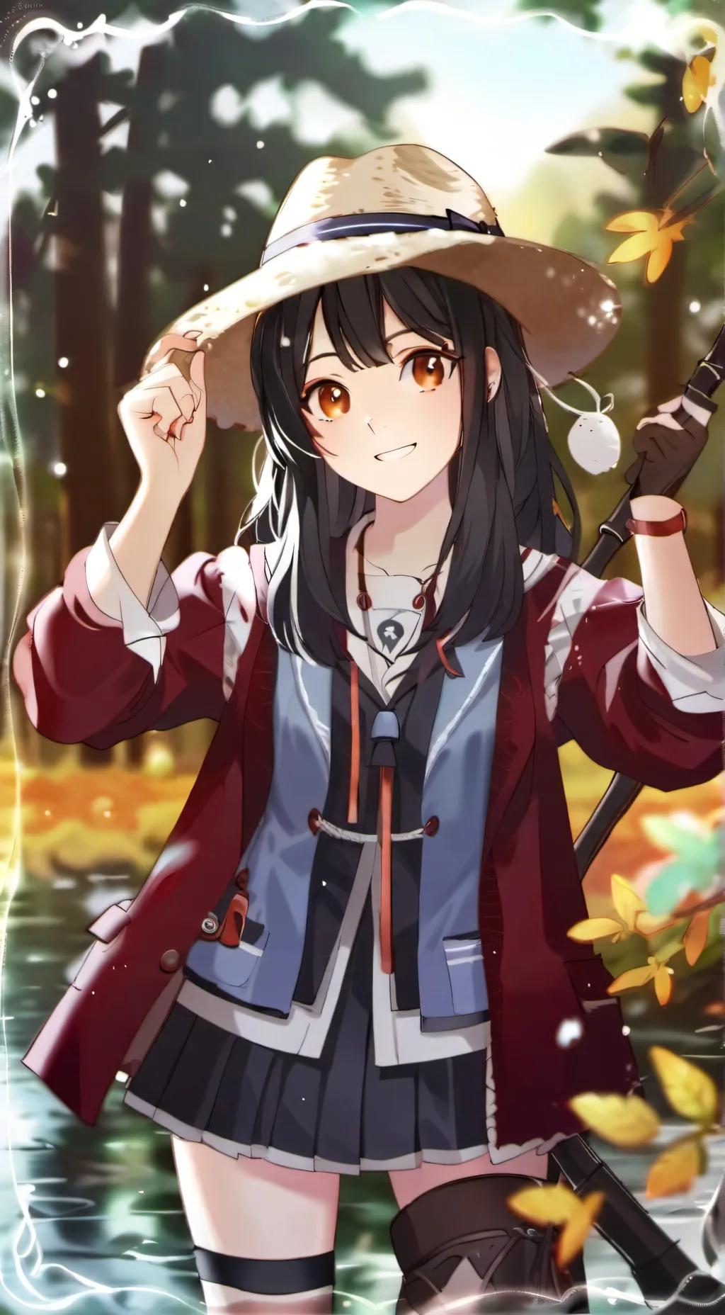 ai character: Jennifer  background