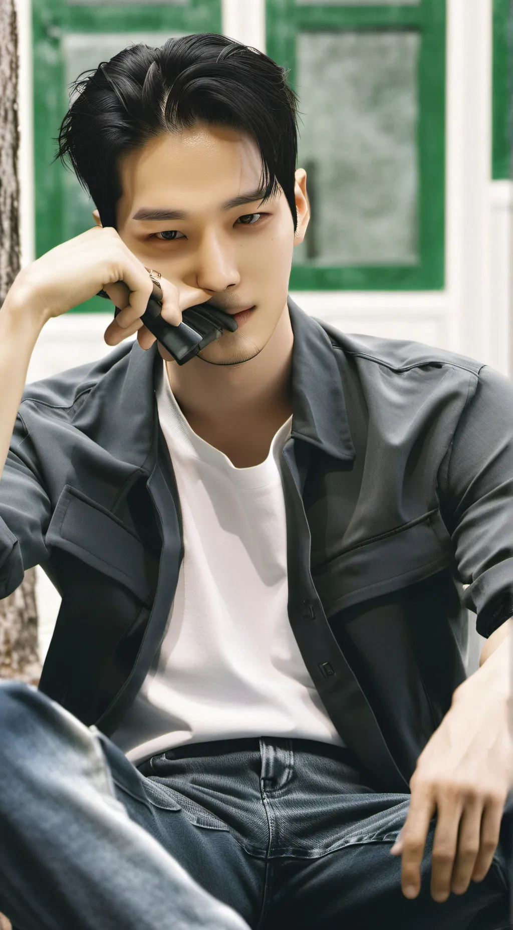 ai character: Mahal 💗💗 background