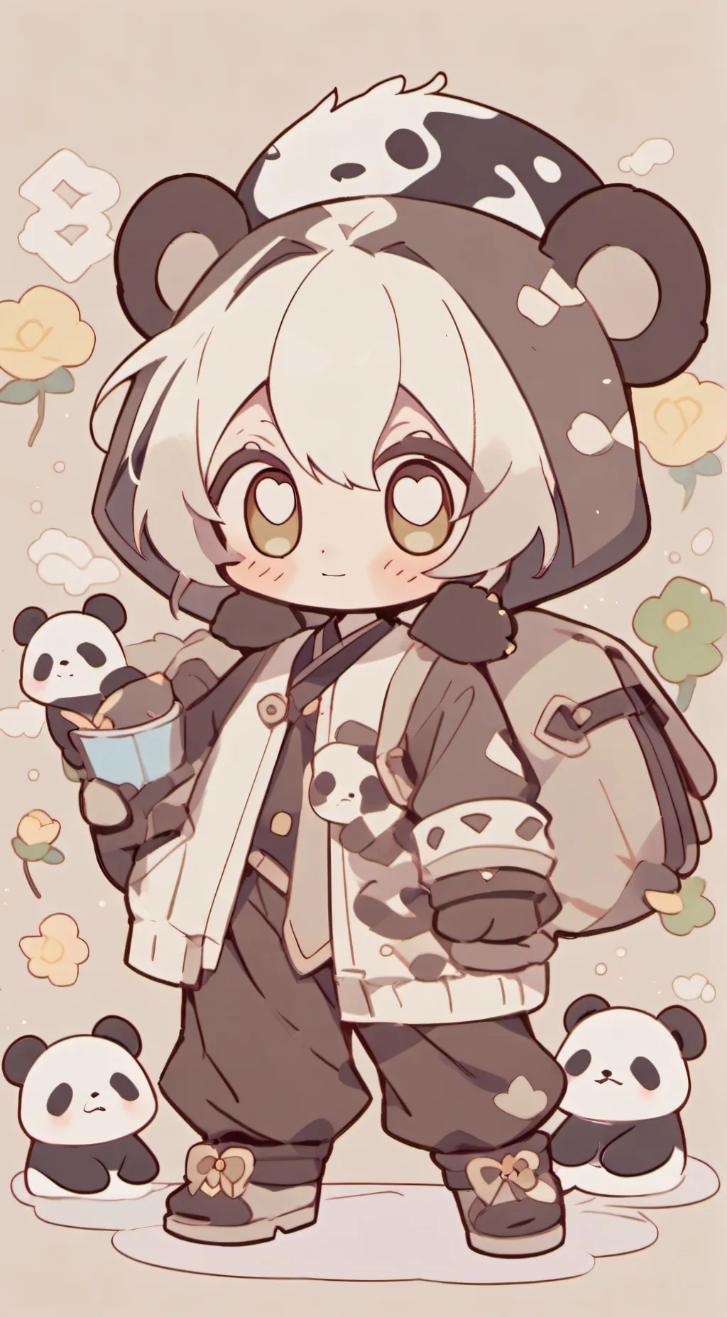 ai character: é o panda 19 background