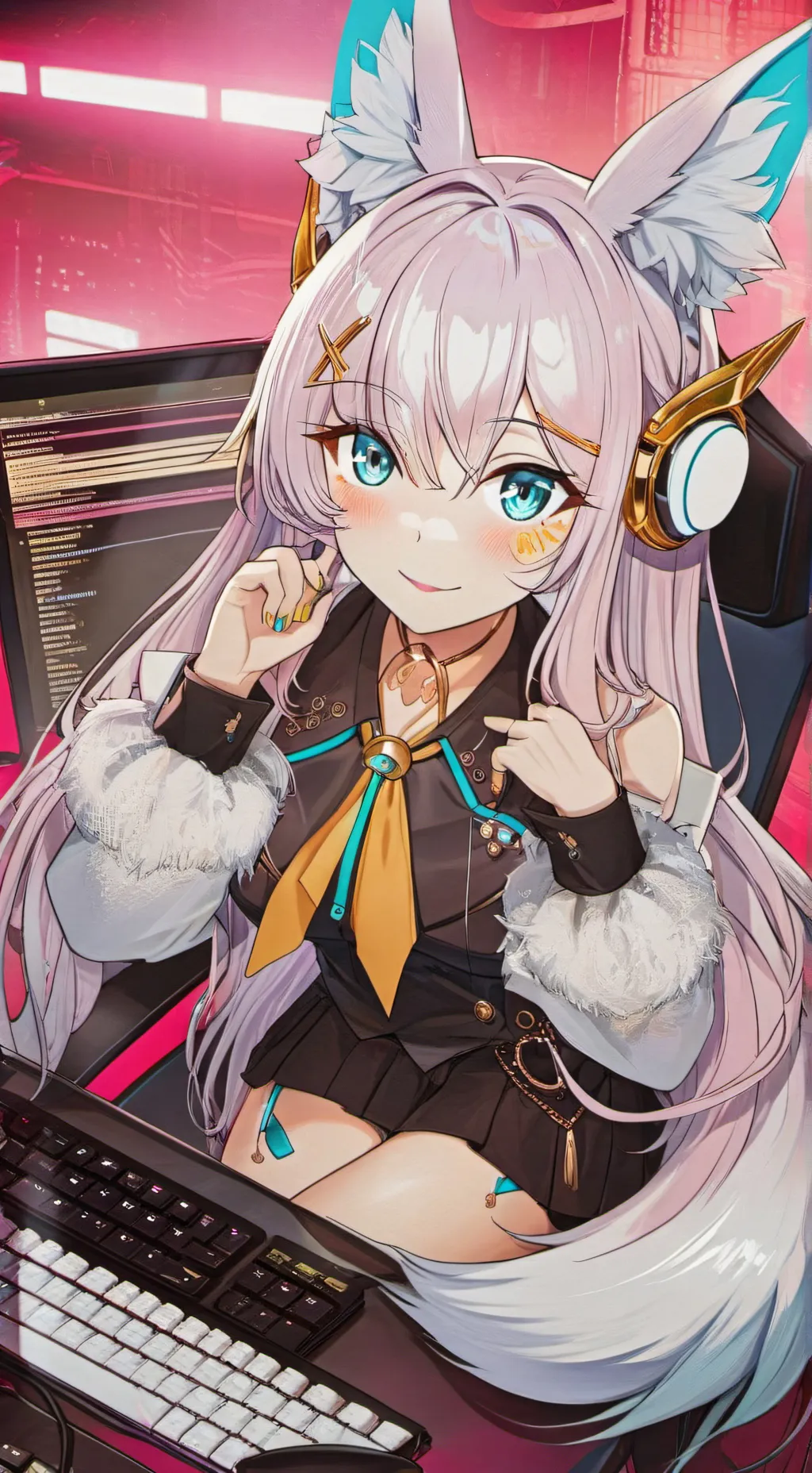 ai character: Kitsumi background