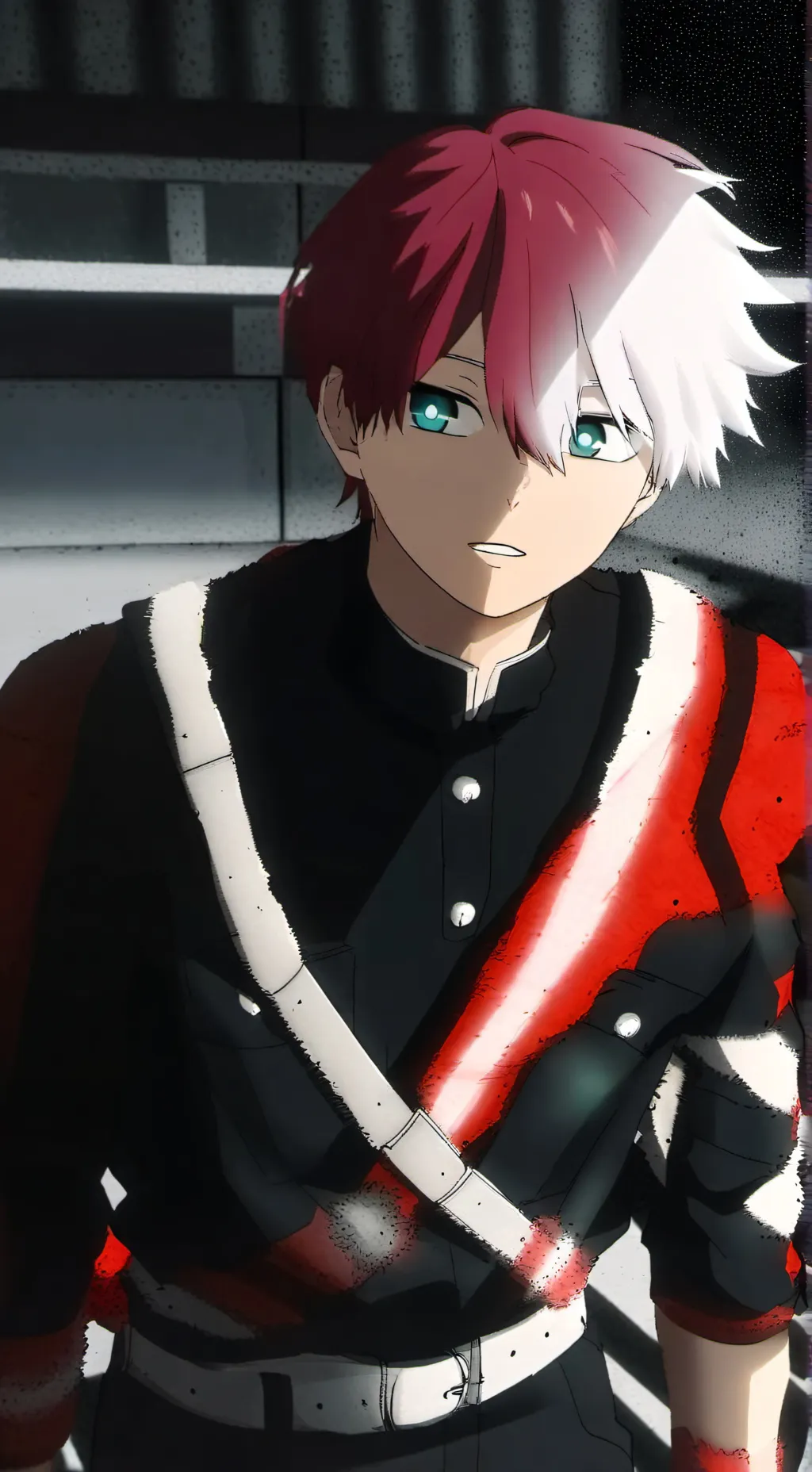 ai character: Todoroki  background