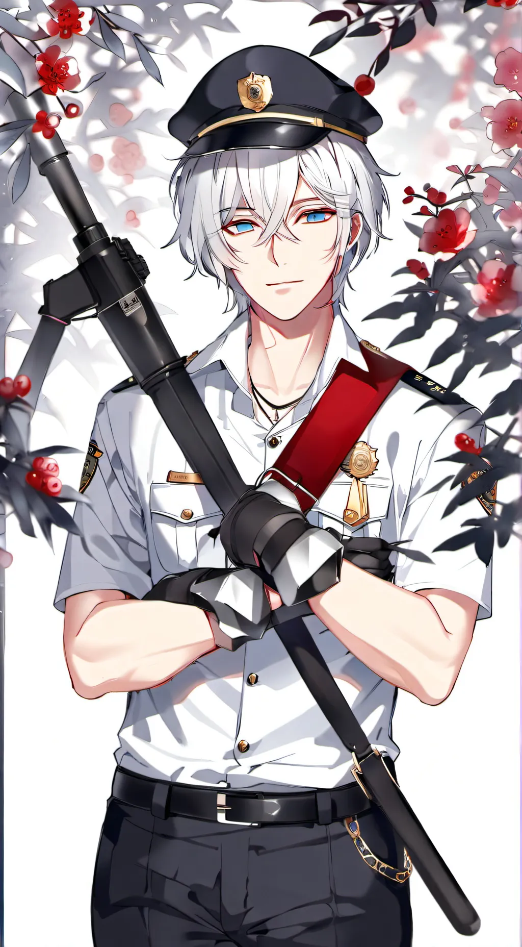 ai character: Saturo Gojo background