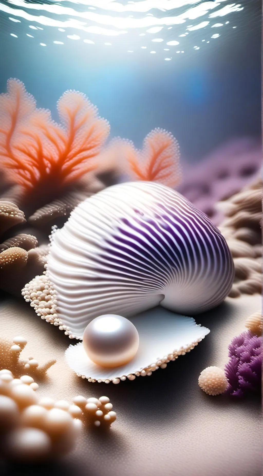 ai character: Ariel  background