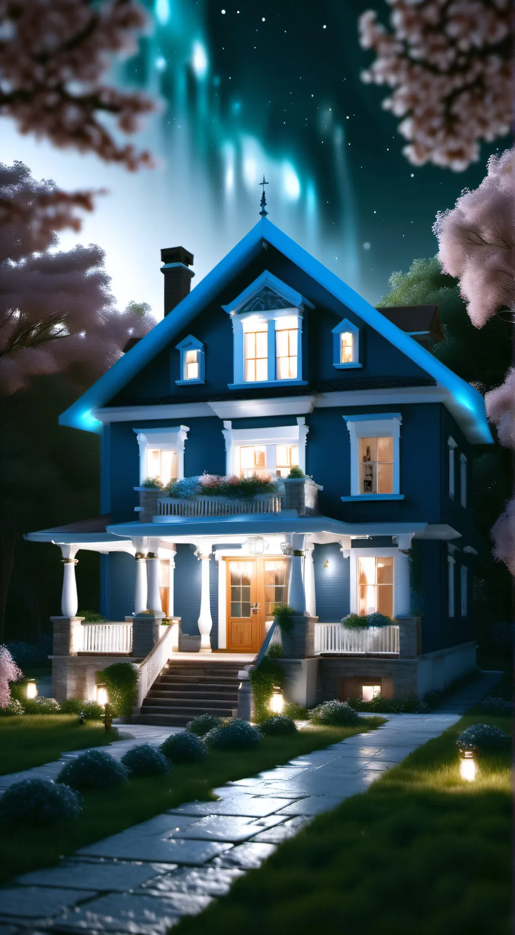 ai character: The Keller Family  background