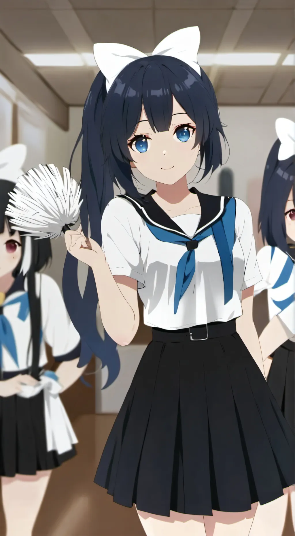 ai character: les pom-pom girls background