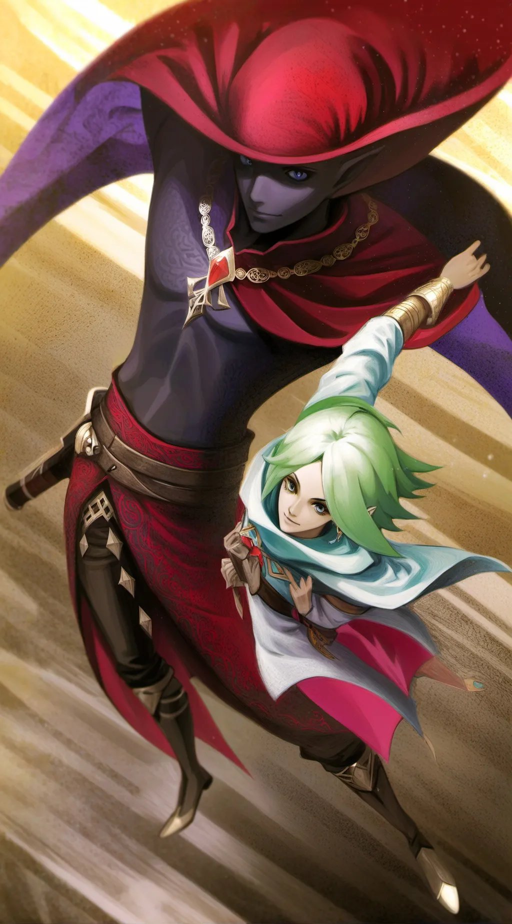 ai character: Ghirahim background