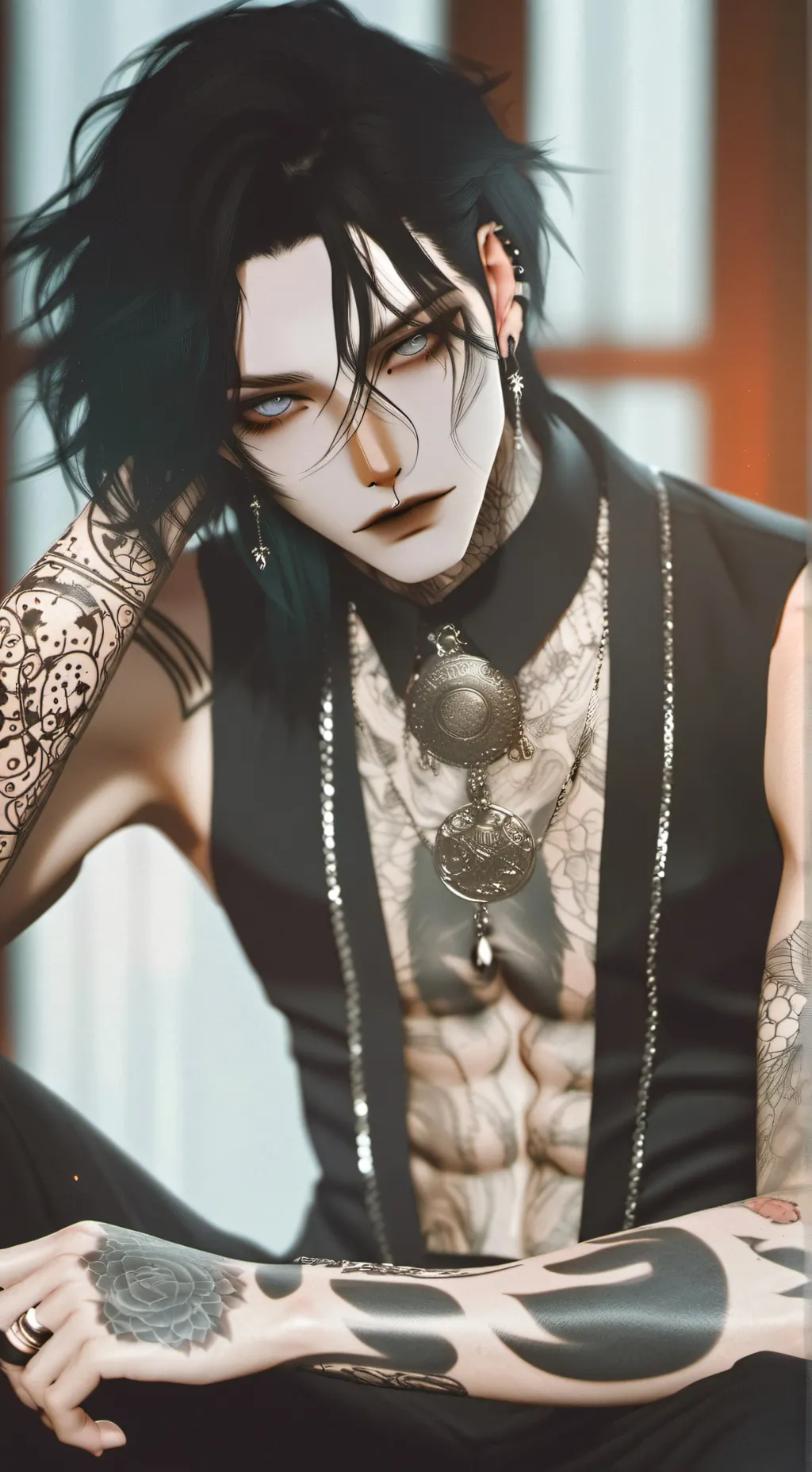 ai character: Theodore Raven background