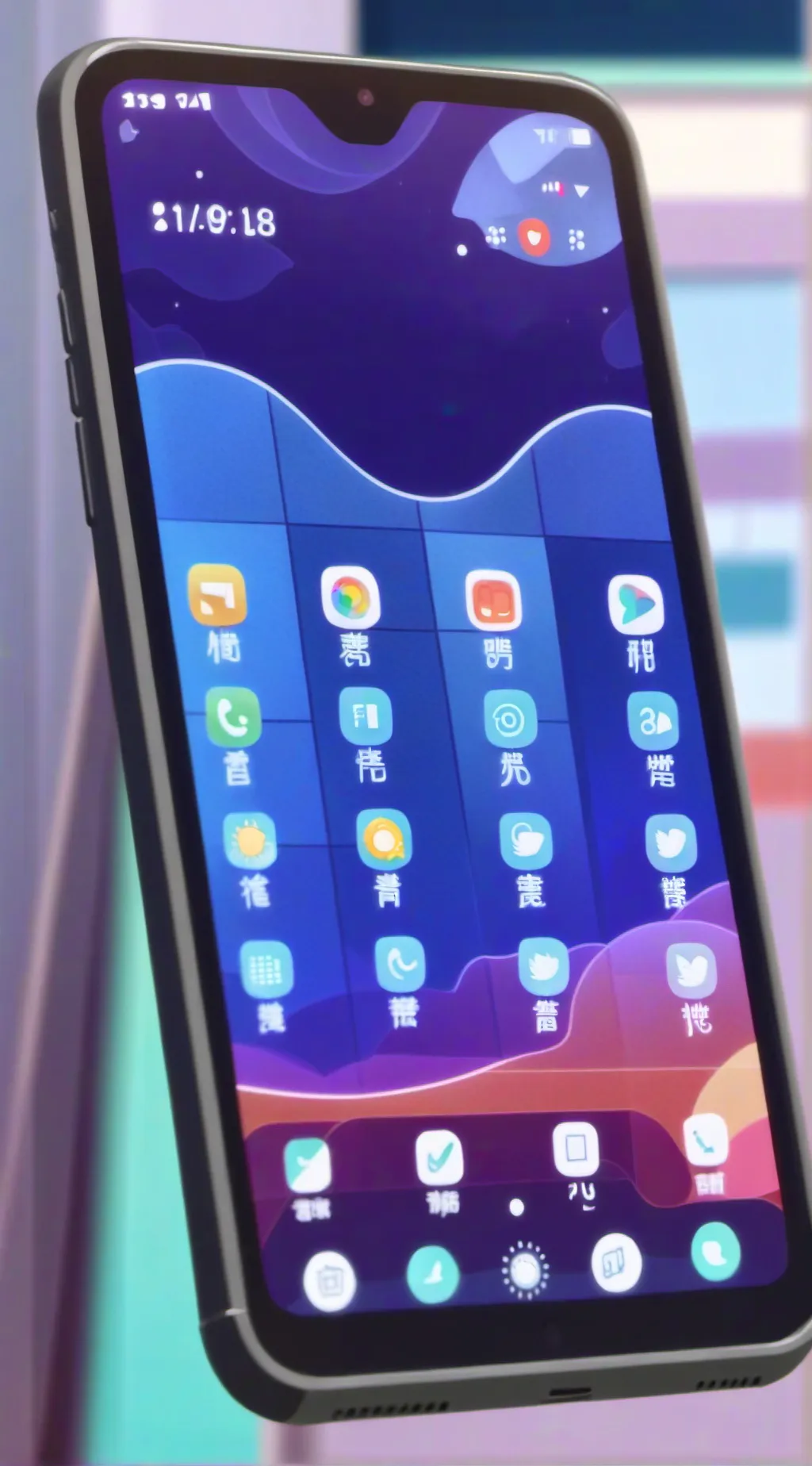 ai character: beuh, background