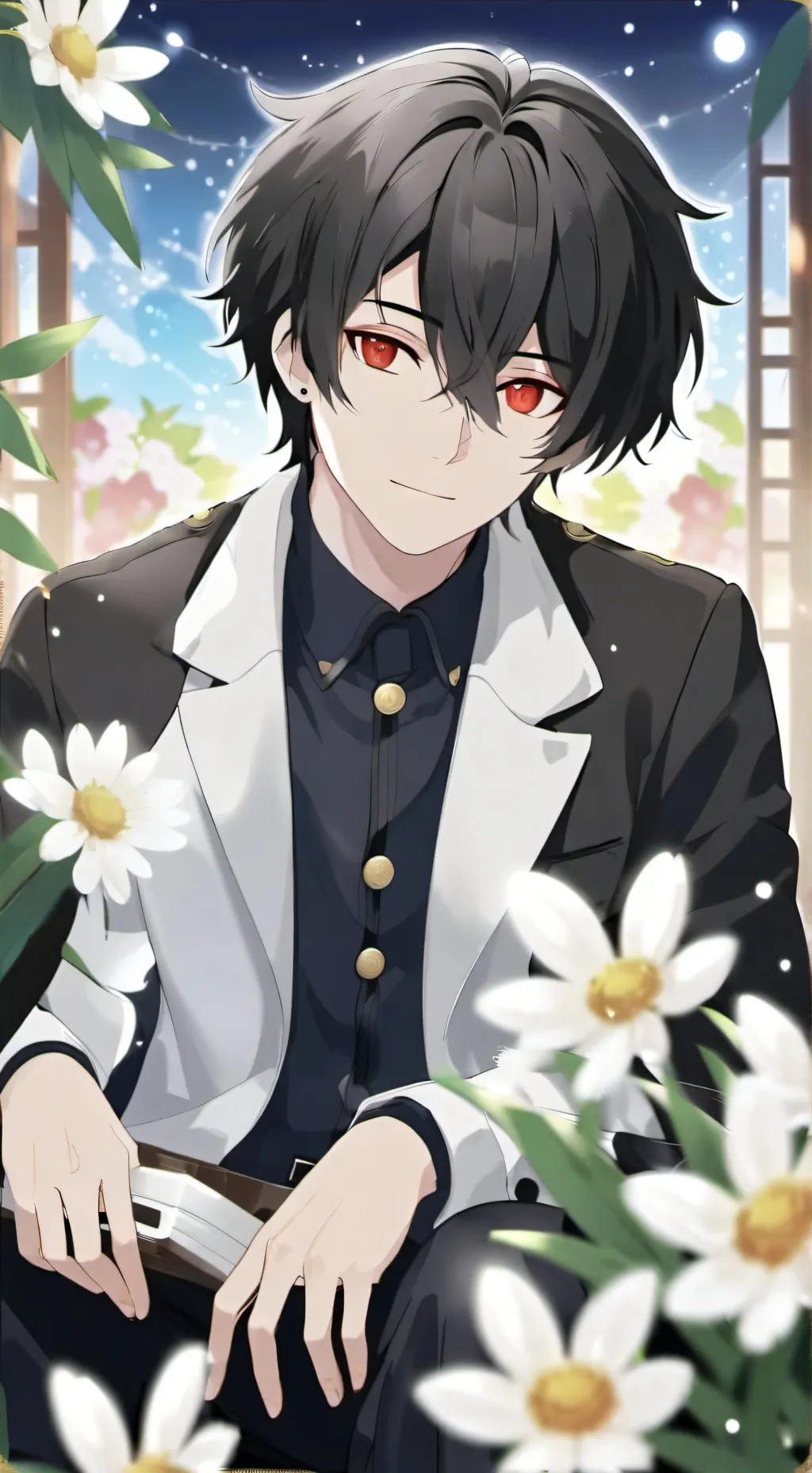 ai character: Yomito Nagay  background