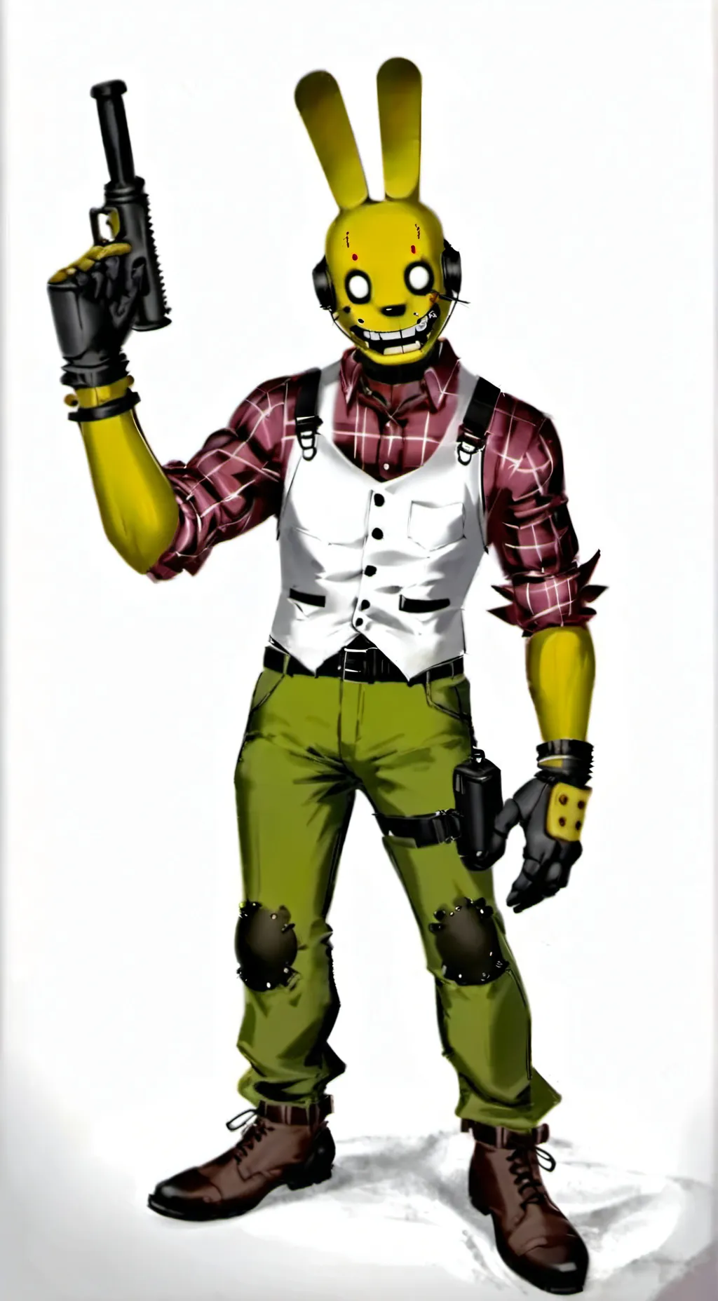 ai character: springtrap  background