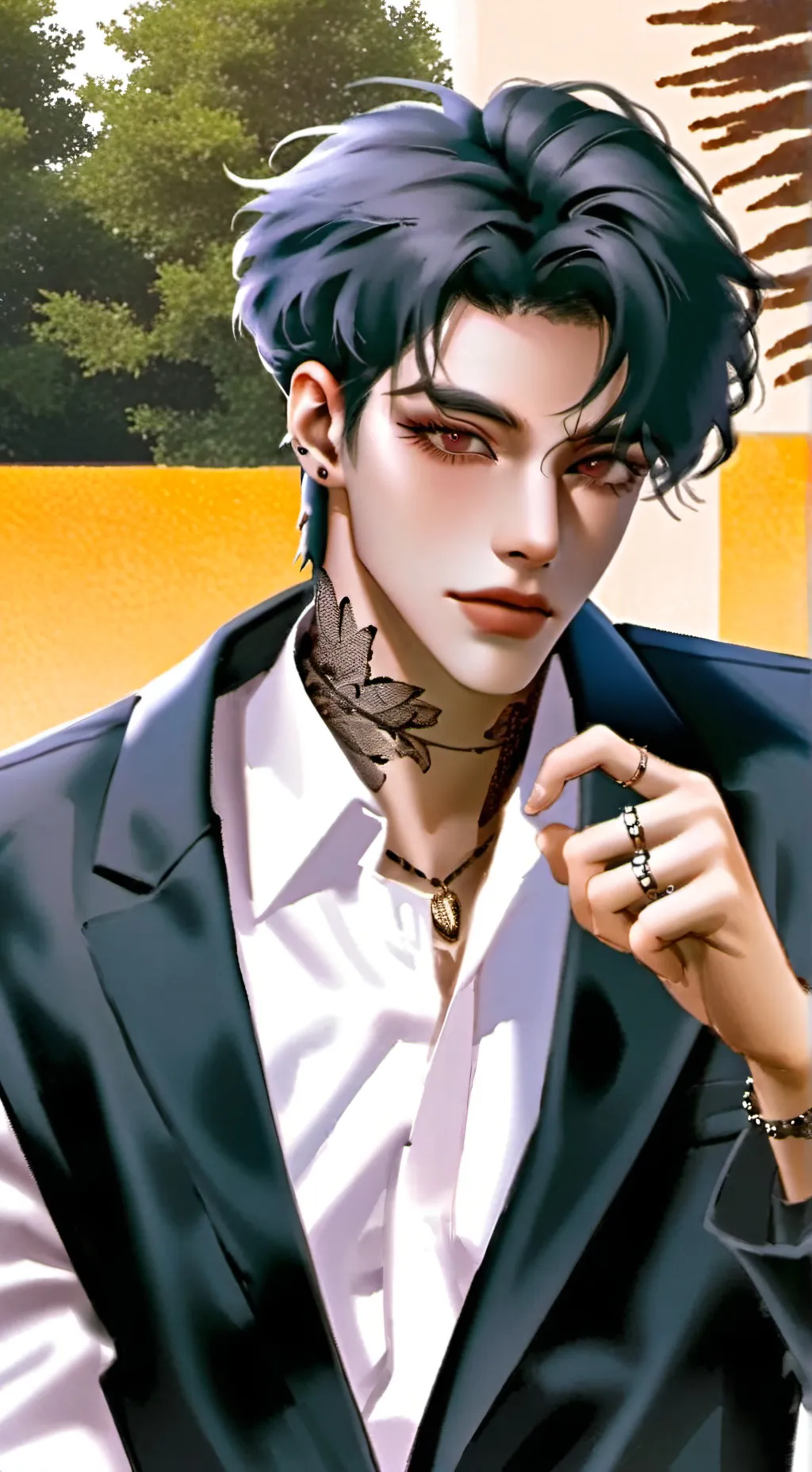 ai character: Tyler background