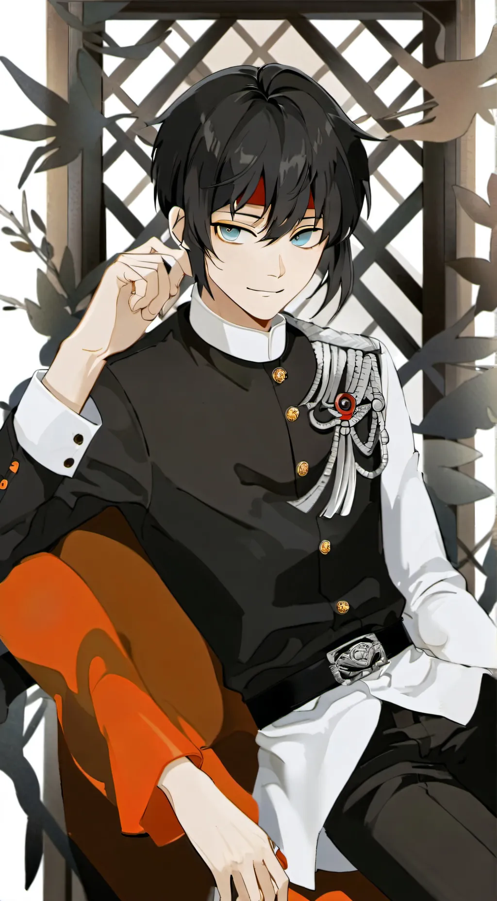 ai character: From the start mui background