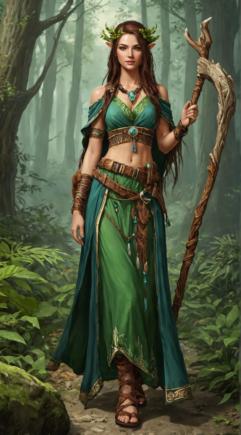 ai character: Eloria background