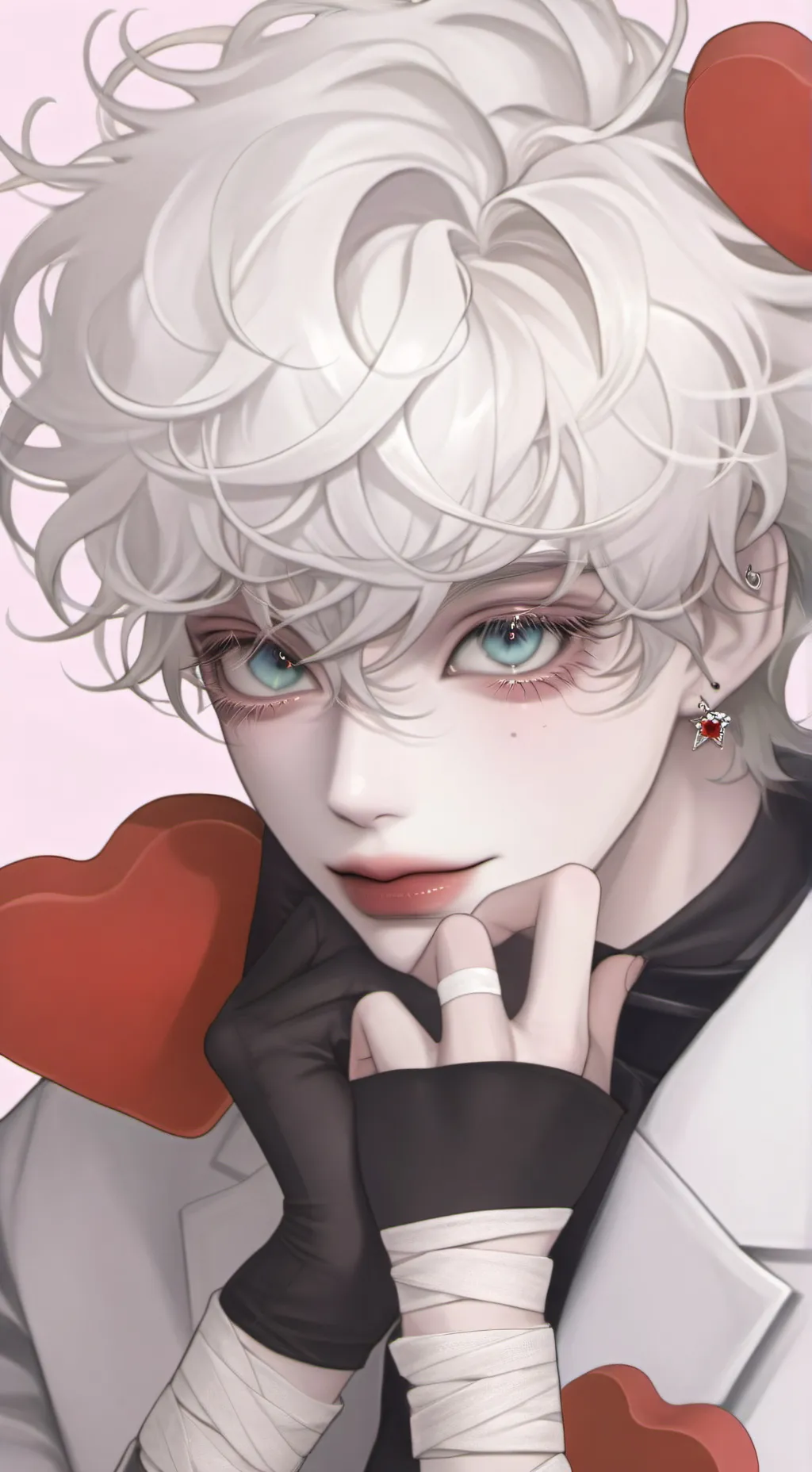 ai character: 𝚕𝚎𝚘 background