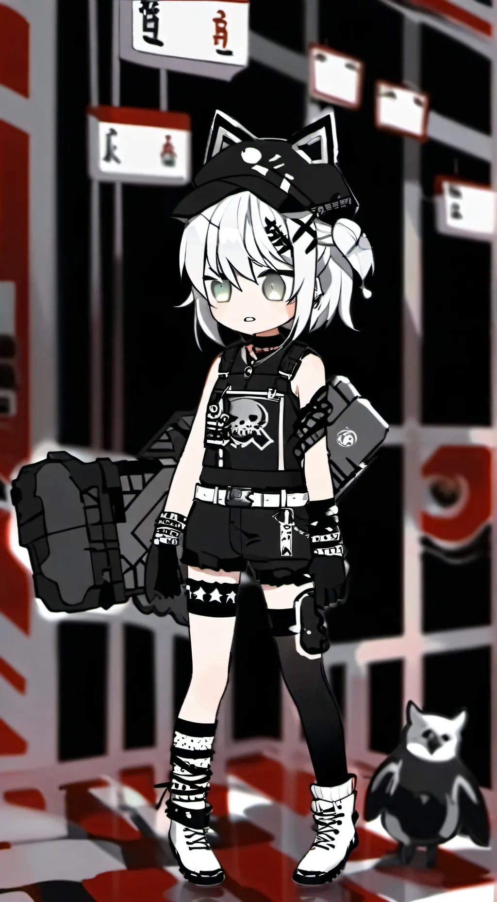 ai character: ^°•~Nel~•°^ background